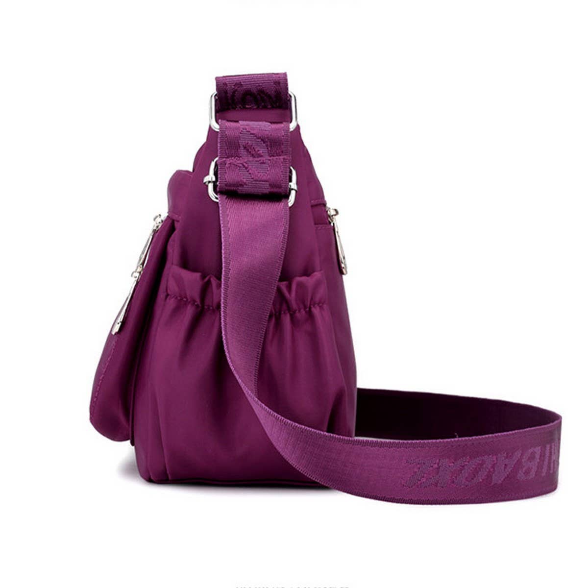 NYLON WATER-REPELLENT CROSSBODY SHOULDER BAG_CWASC1744