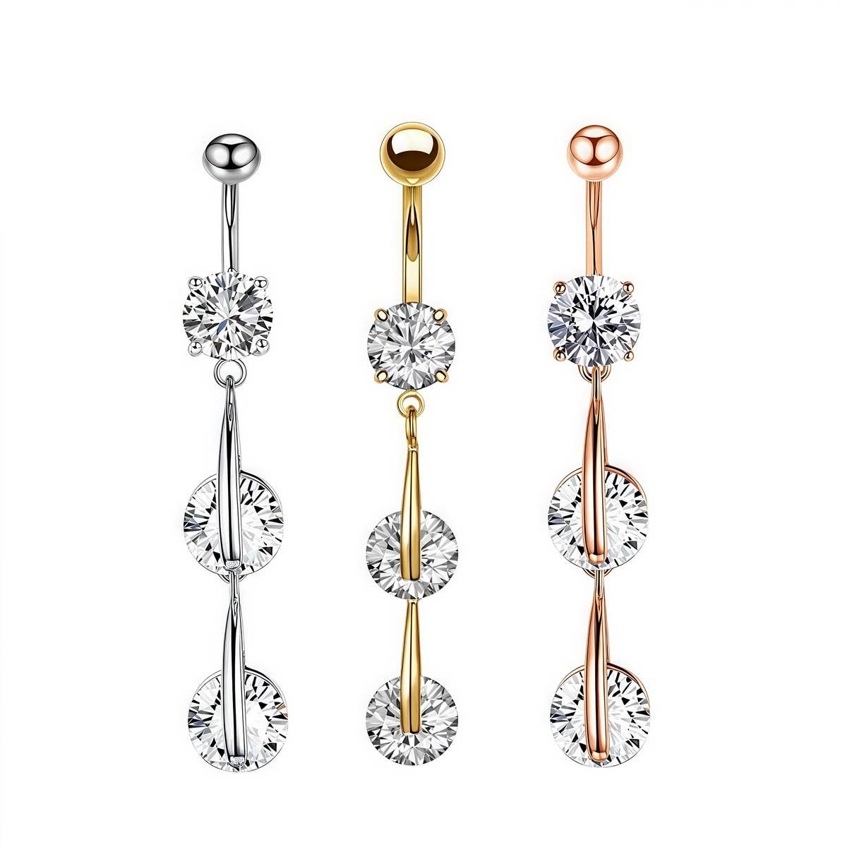 Unique Navel Ring Belly Button Piercing Jewelry