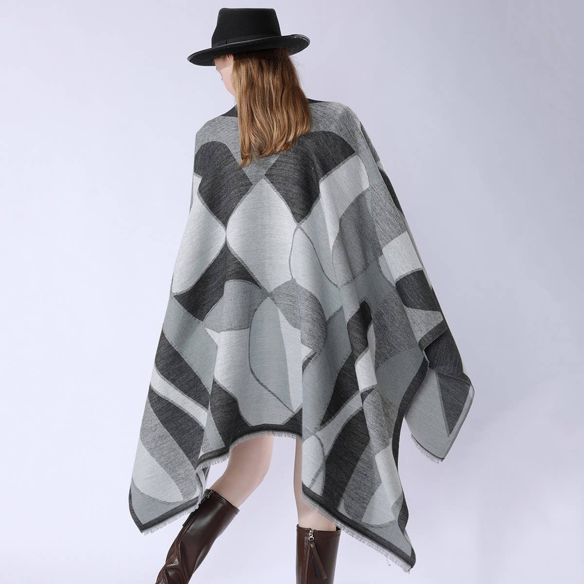 NEW HIGH-END COLD-PROOF AUTUMN AND WINTER SHAWL