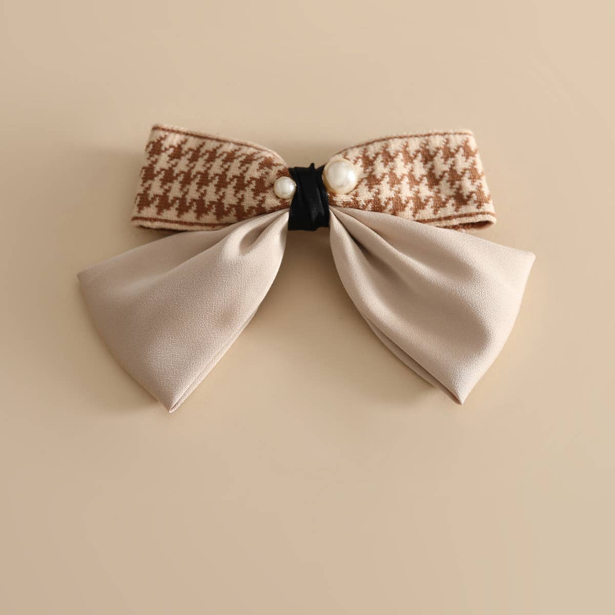 NEW KNITTED HIGH-GRADE BOW HAIRPIN_CWAHA1805