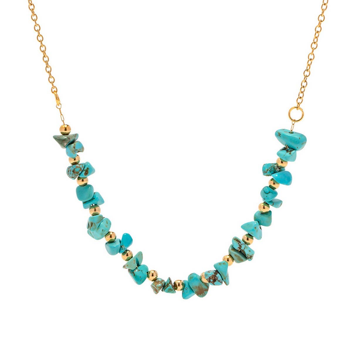 HIGH-END NATURAL STONE PENDANT NECKLACE