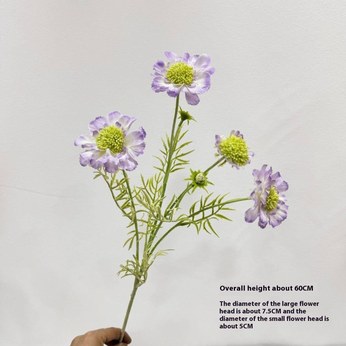 Faux Chrysanthemum & Moss Grass for Home Decor