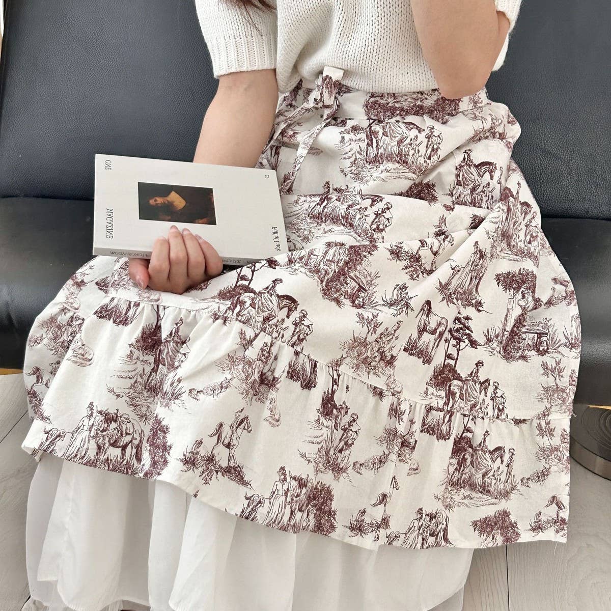 RETRO HALF-LENGTH LANDSCAPE APRON_CWMM5834