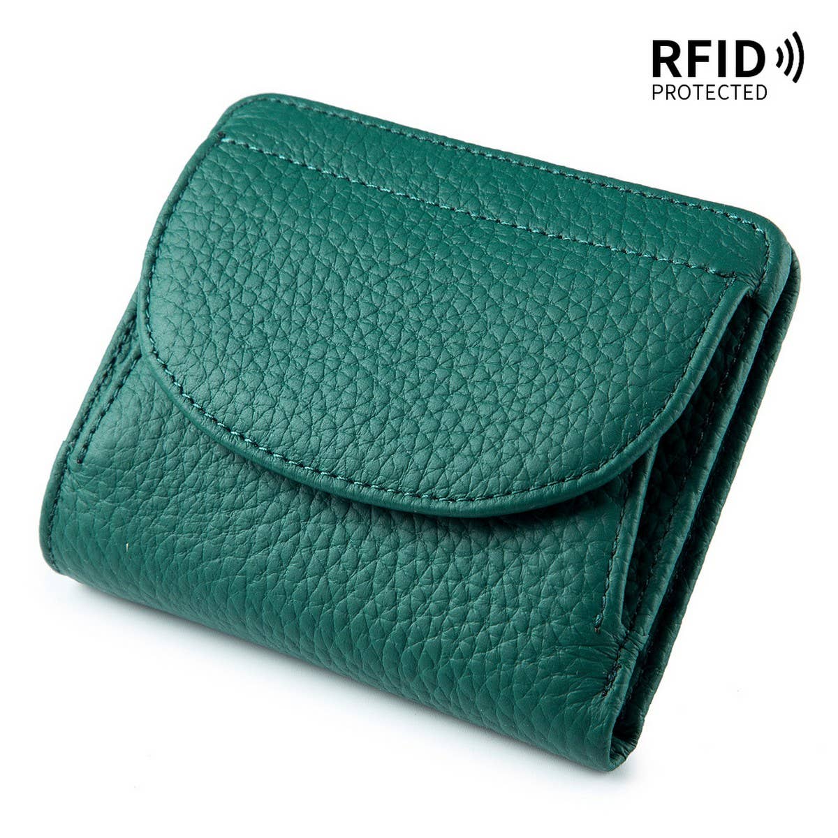MINI SIMPLE FOLDING ULTRA-THIN LEATHER WALLET_CWAB3710