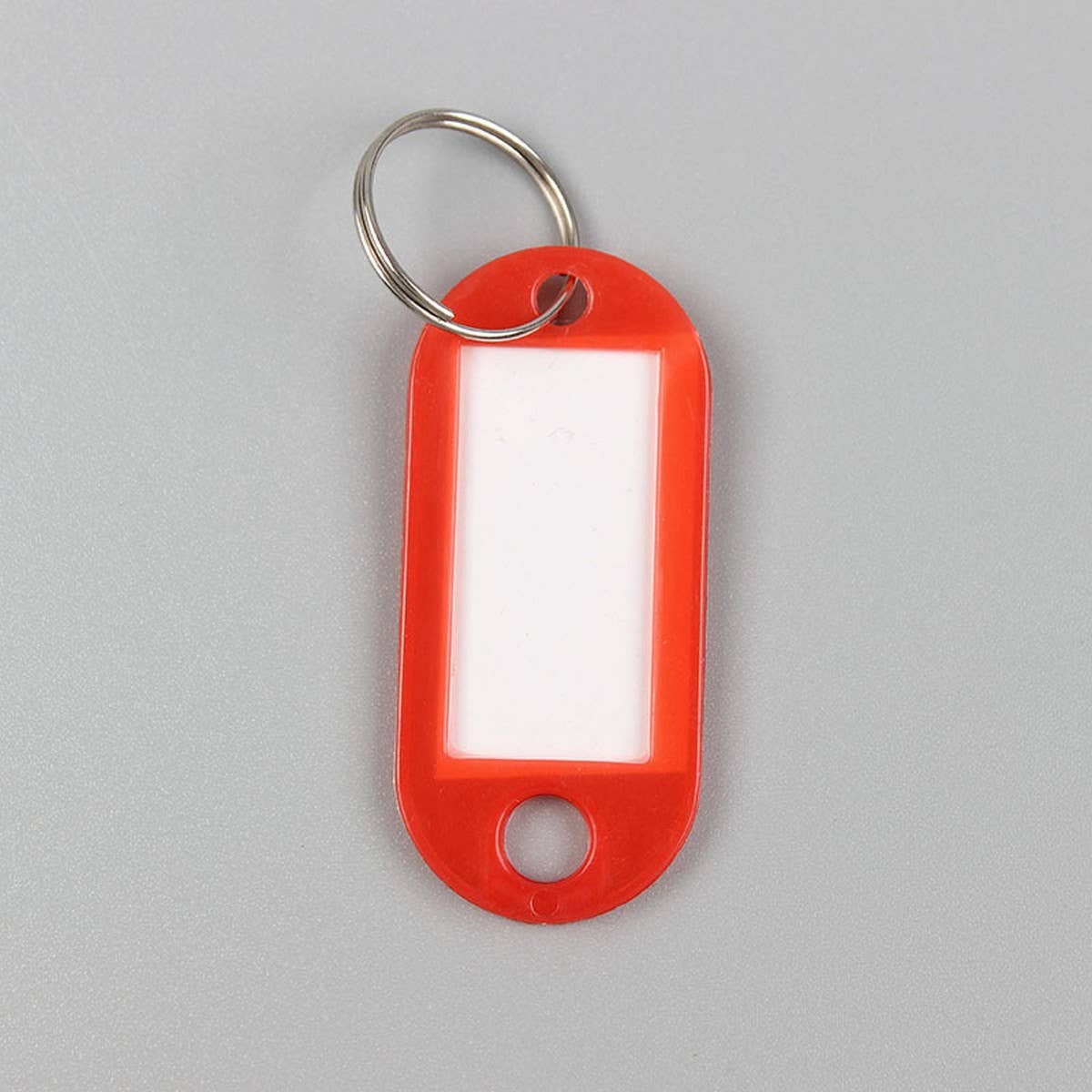 100 PACK COLORFUL STURDY PLASTIC KEYCHAIN CHARMS_CWMM2074