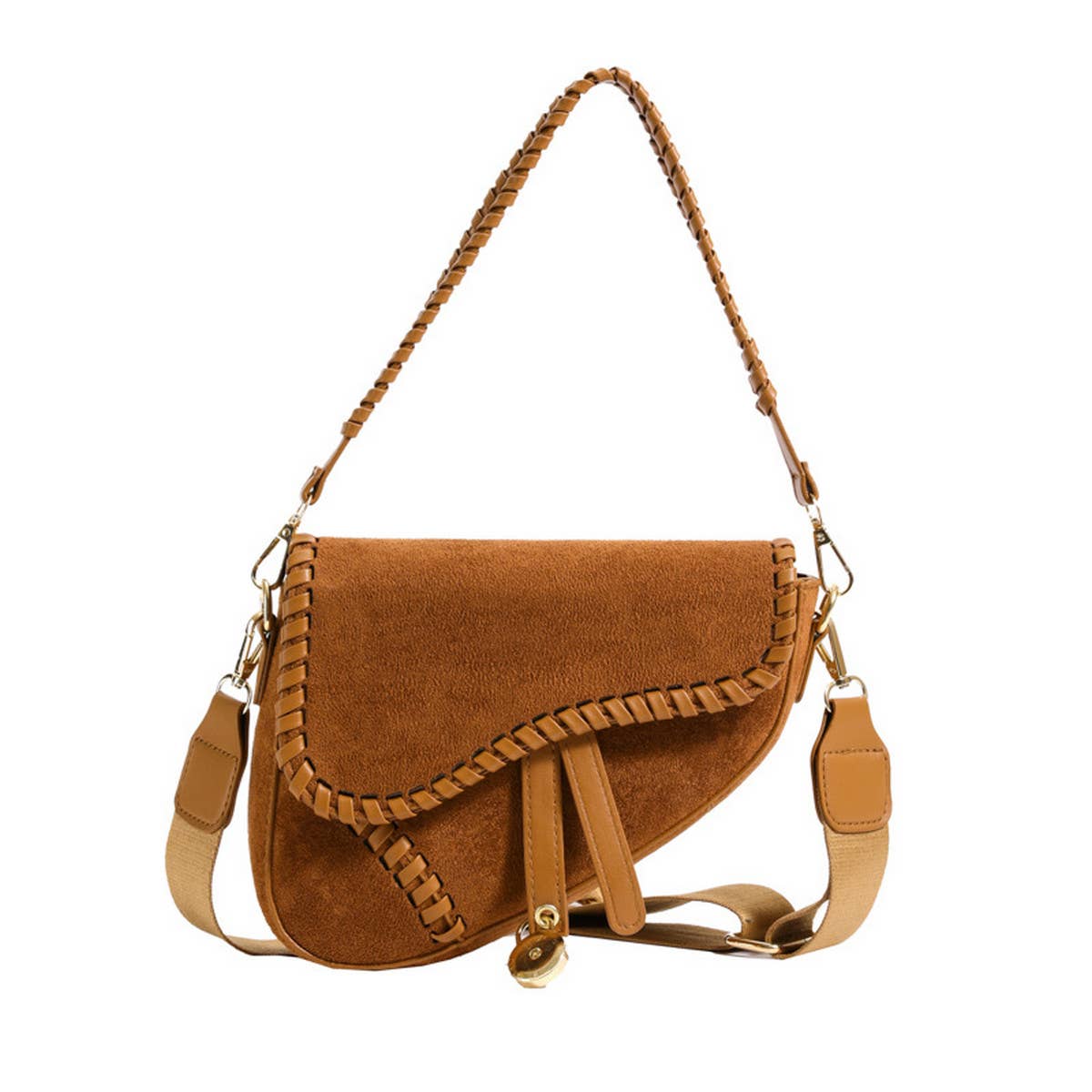 WOMEN FASHIONABLE SHOULDER UNDERARM BAG_CWAB1597