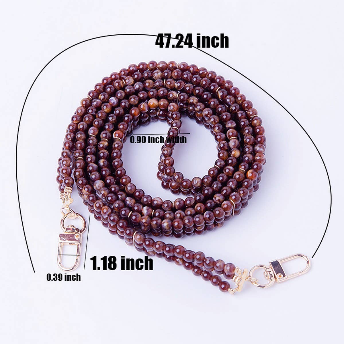 Acrylic Triple-Row Chain,Bag Chain, Phone Chain_CWMM5104
