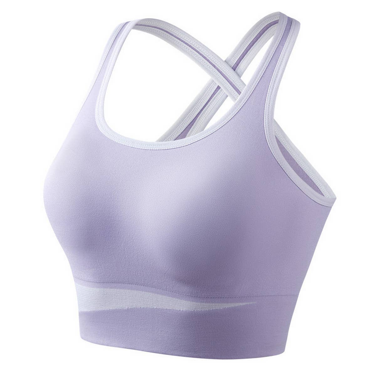 NEW FIXED CUP PUSH UP RUNNING SPORTS BRA