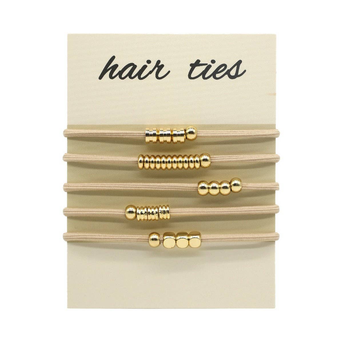 BRAIDED BOHEMIAN CARD HOLDER HAIR SCRUNCHIES_CWAHA2712