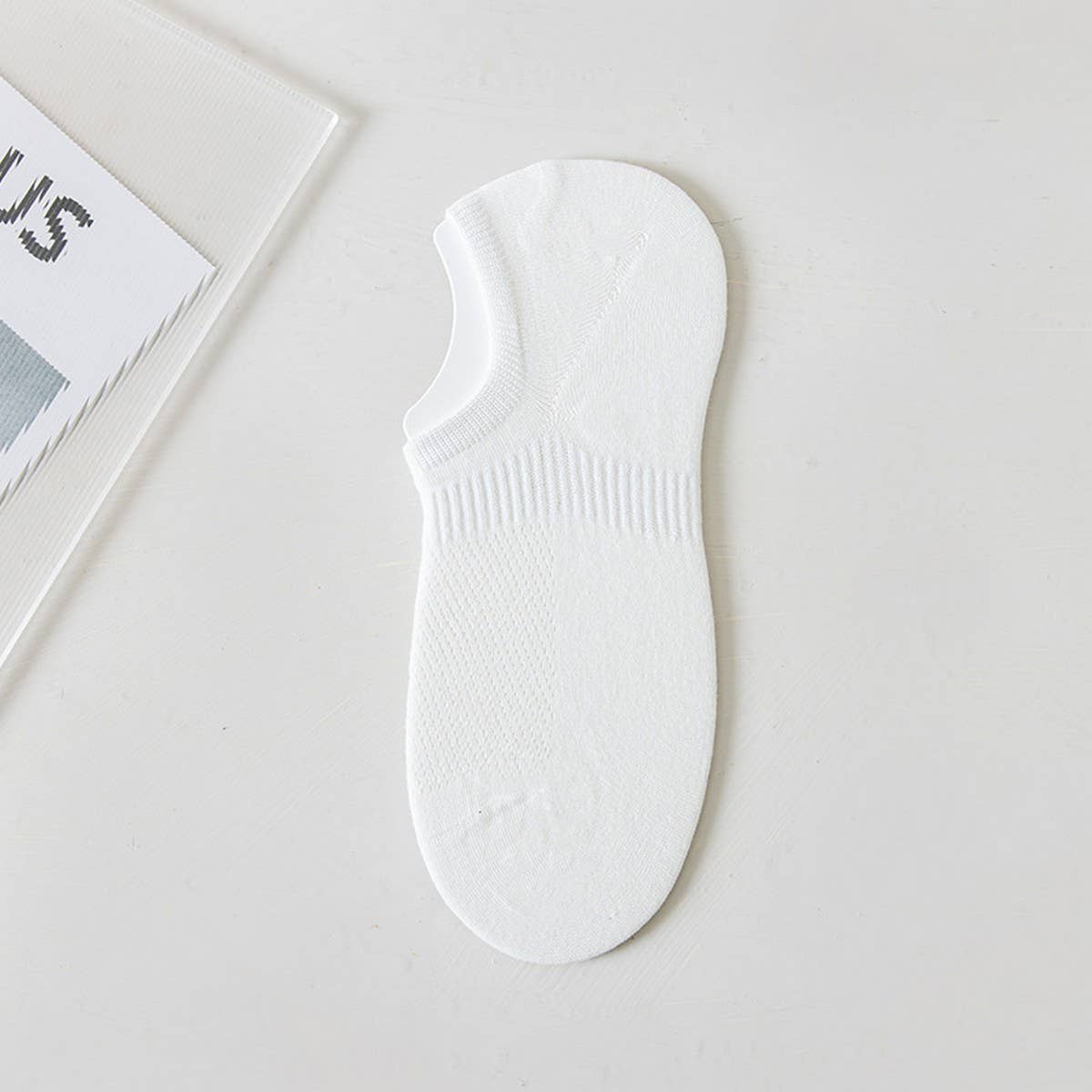 MEN'S BONELESS MESH SHALLOW INVISIBLE SOCKS