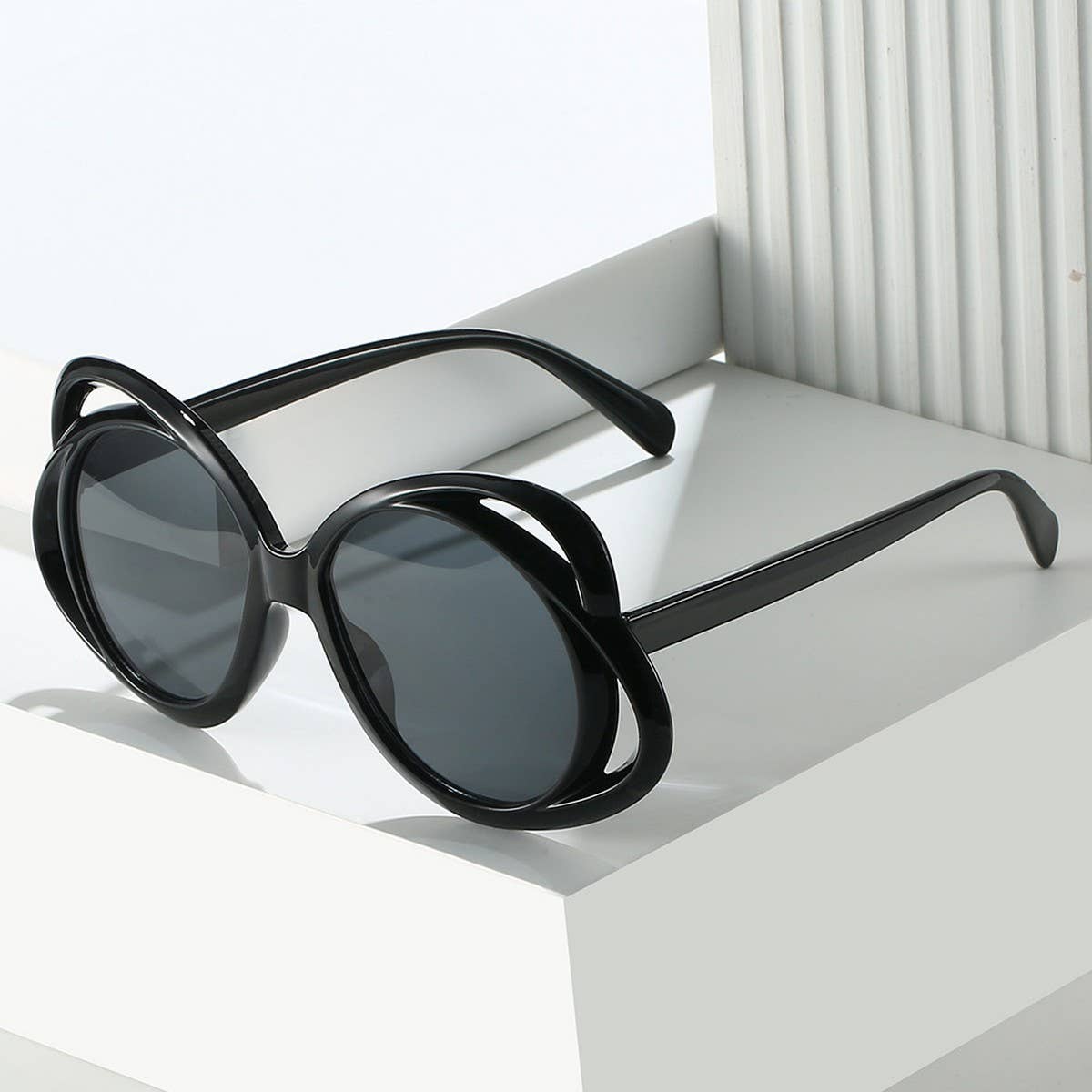 2024 NEW HOLLOW OVAL LARGE FRAME SUNGLASSES WOMEN_CWASG0242