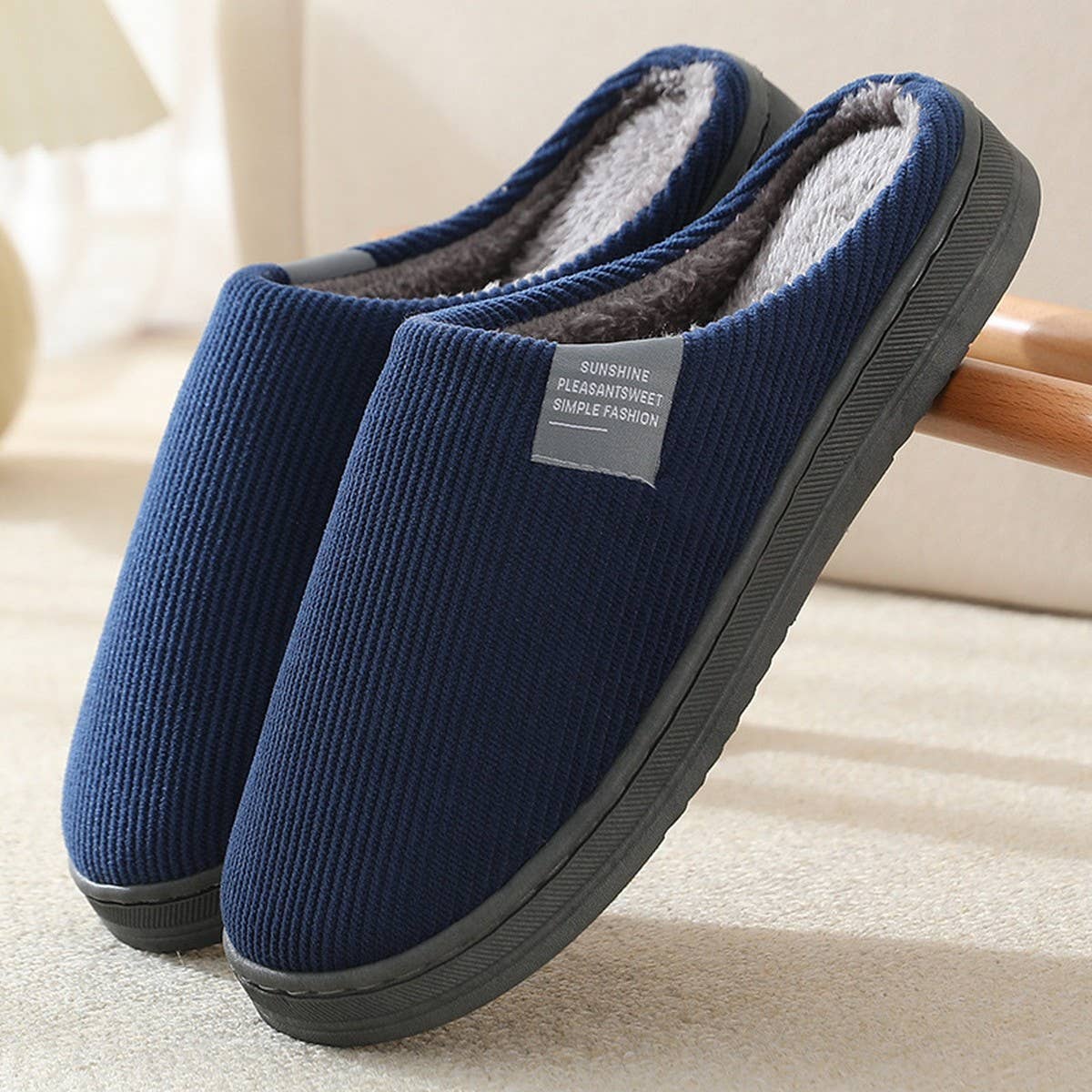 MINIMALIST WARMIES SLIPPERS BEDROOM SLIPPERS
