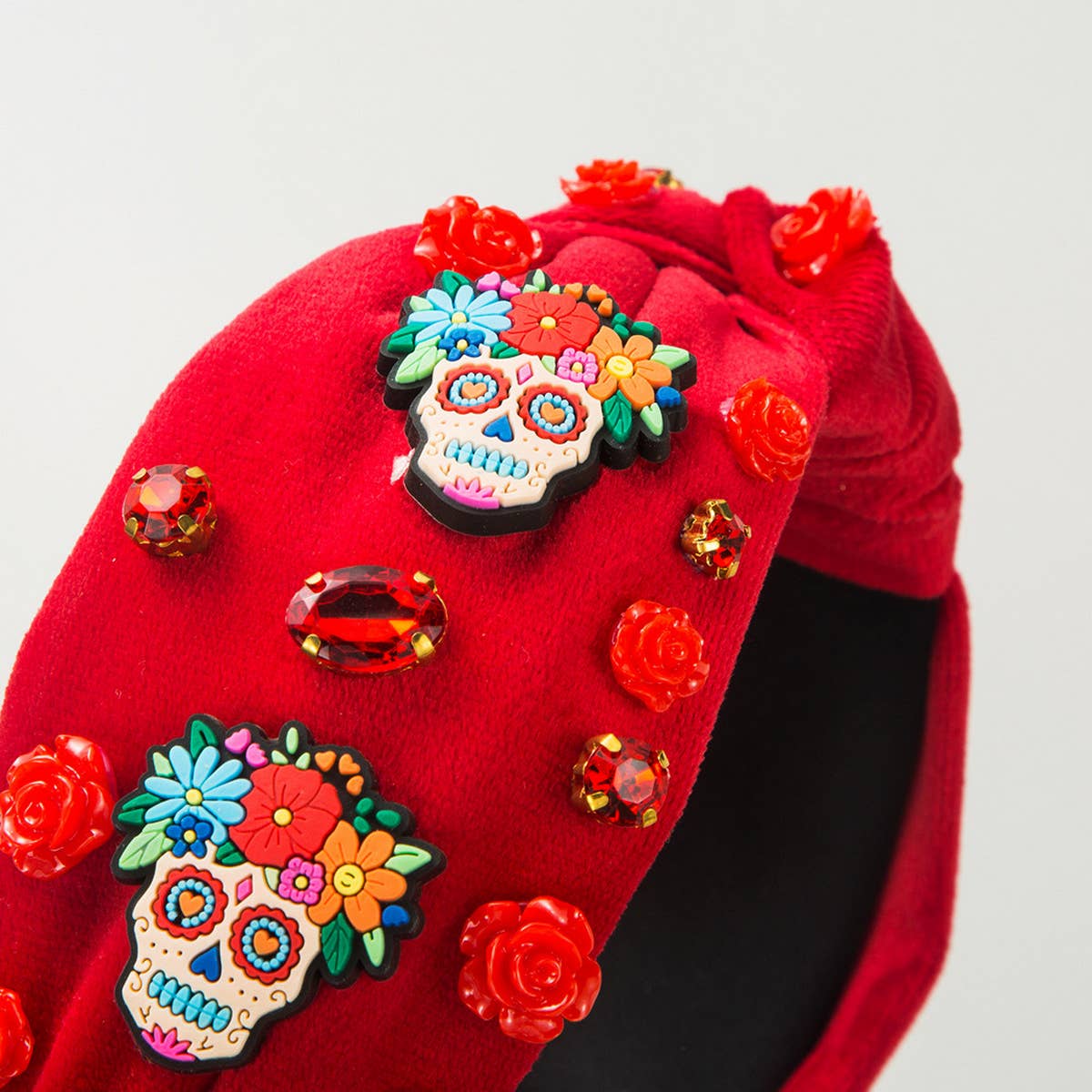 HALLOWEEN CARTOON SKULL CREATIVE HEADBAND_CWAHA1775