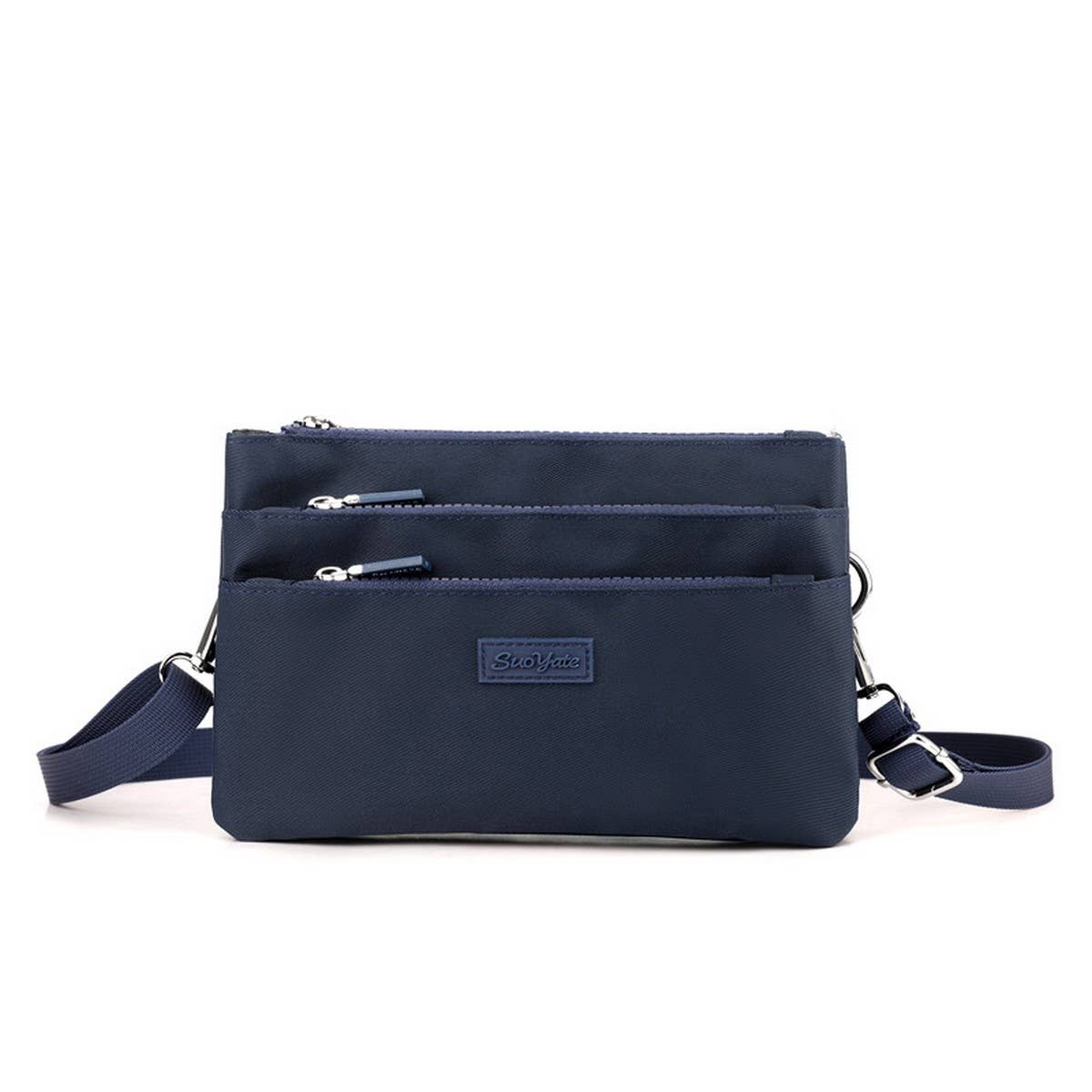 LIGHTWEIGHT FABRIC MULTI-LAYER SHOULDER BAG_CWAB3497