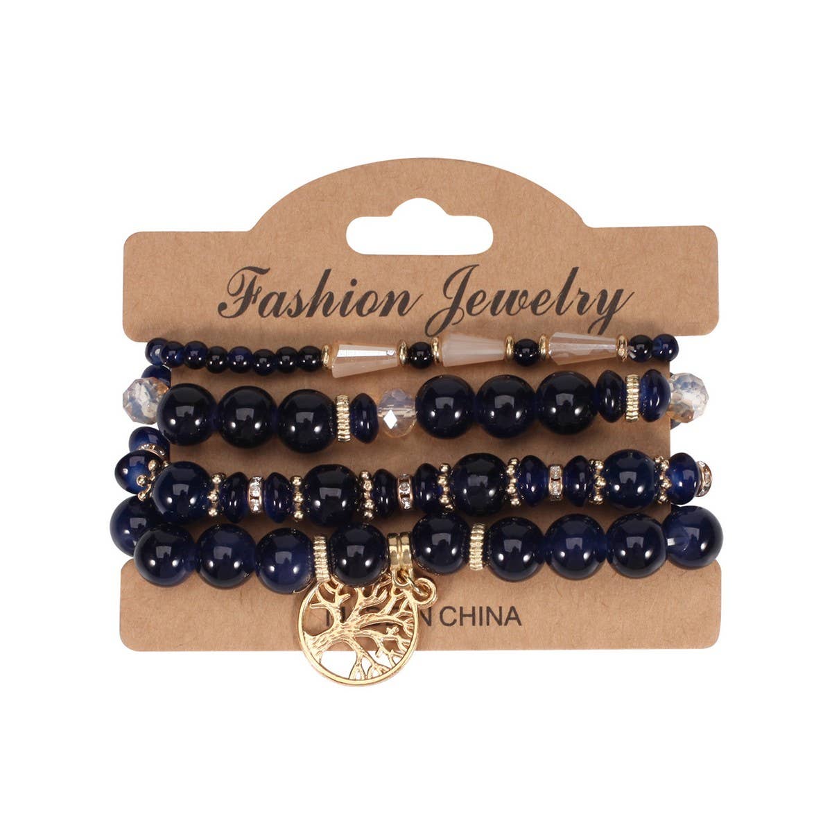 CWAJE05712_BOHO TREE OF LIFE PENDANT LAYERED BRACELET