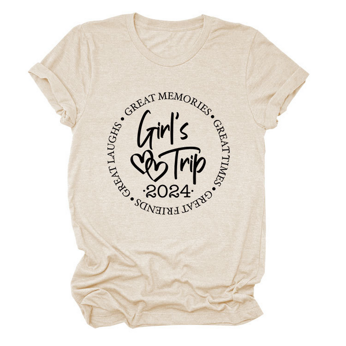 Women??¢s Casual Crew Neck T-Shirt, Loose Fit_CWTTS1471