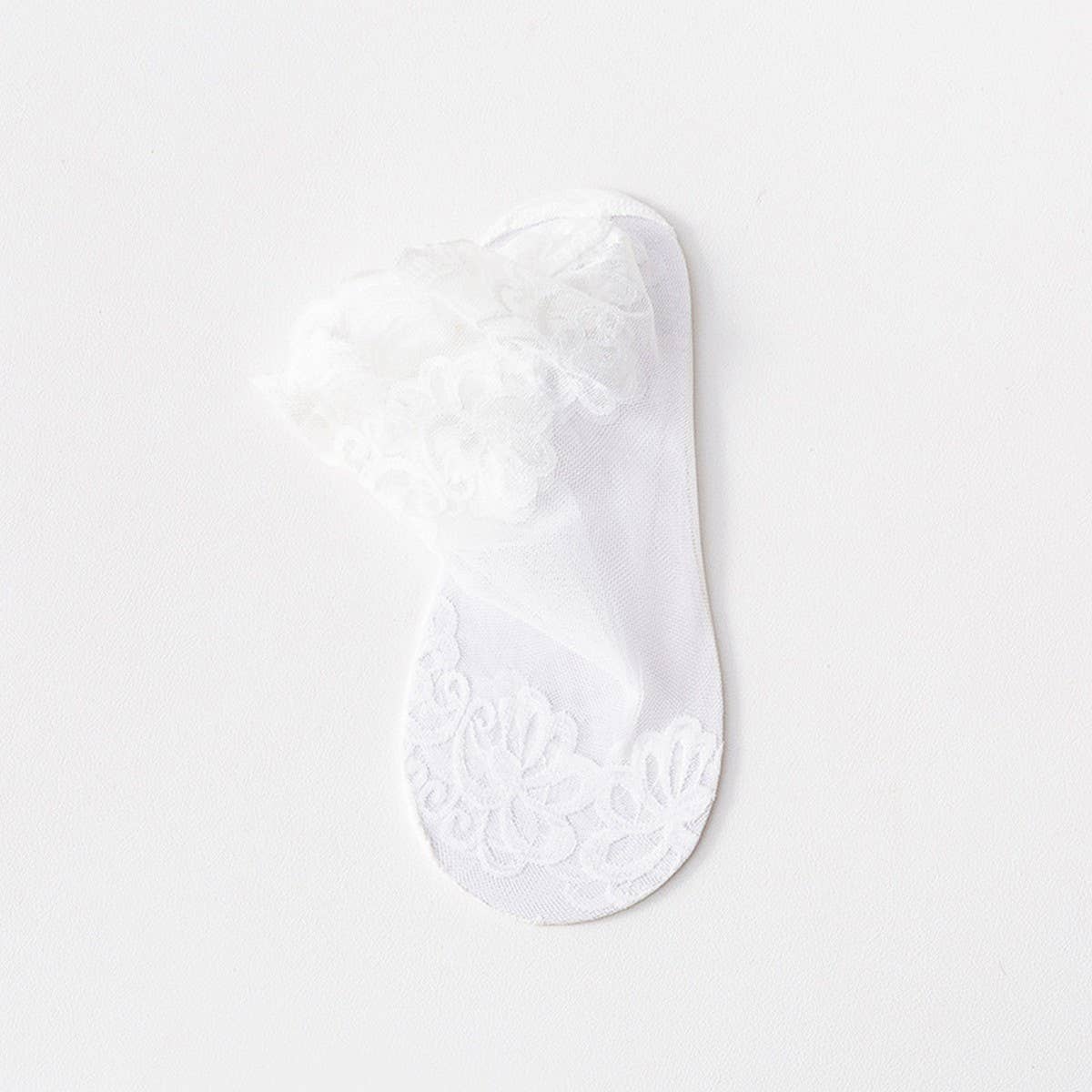 SUMMER THIN BREATHABLE MESH LACE SOCKS