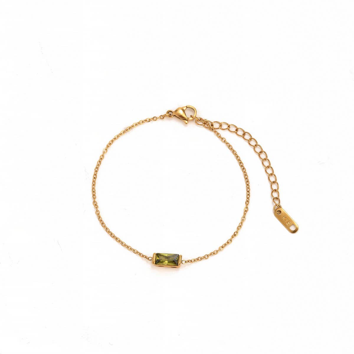 Artistic 12 Birthstone Birthstone Bracelet_CWMM5545