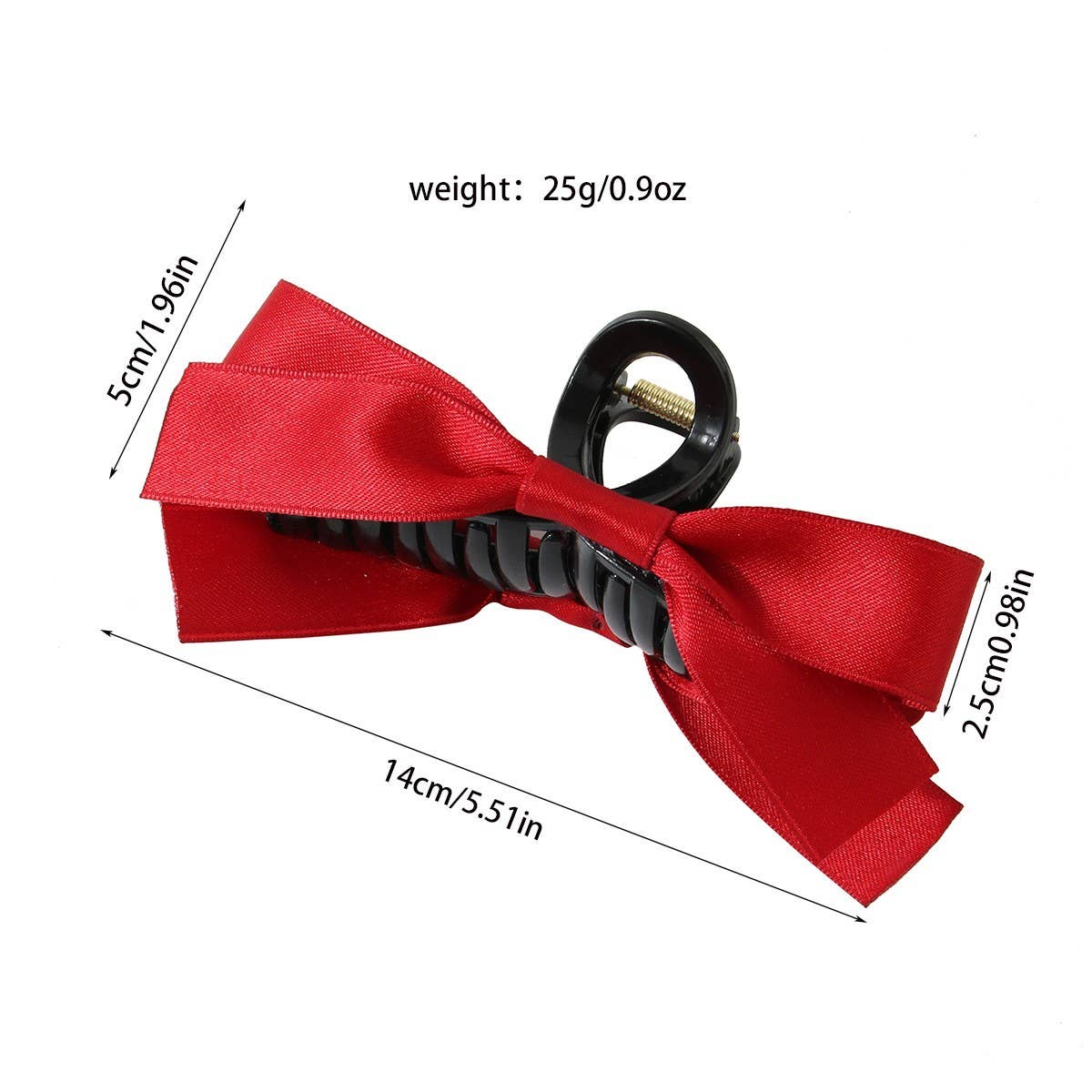 HOT-SELLING SWEET BOW HAIR CLAW ? LARGE &