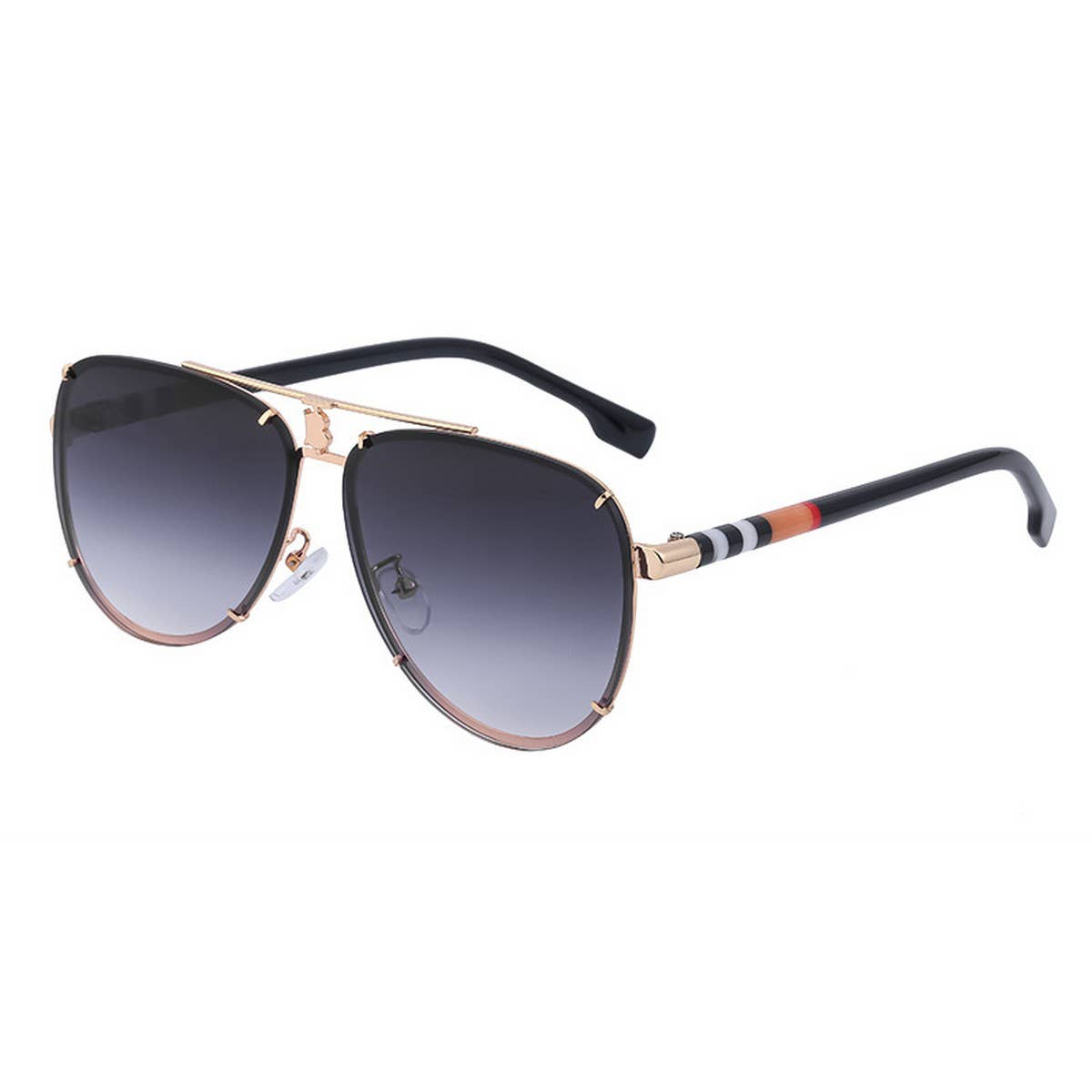 RETRO DOUBLE BEAM TOAD FASHION SUNGLASSES_CWASG0583