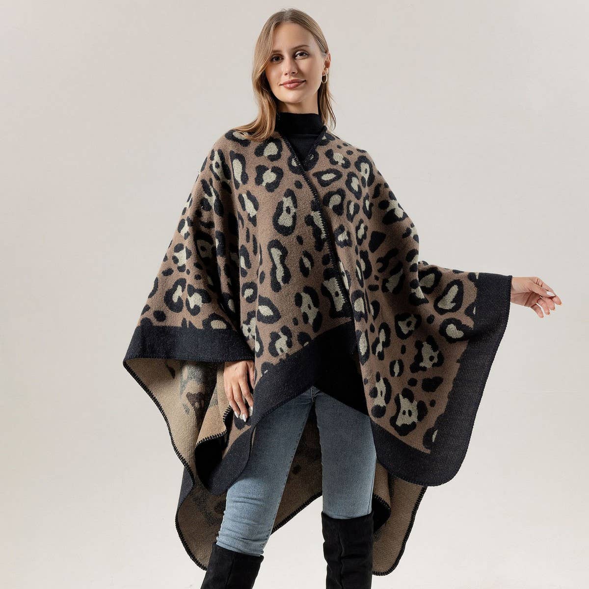 CAPE CLOAK FASHIONABLE WARM CASHMERE SCARF_CWASC2184