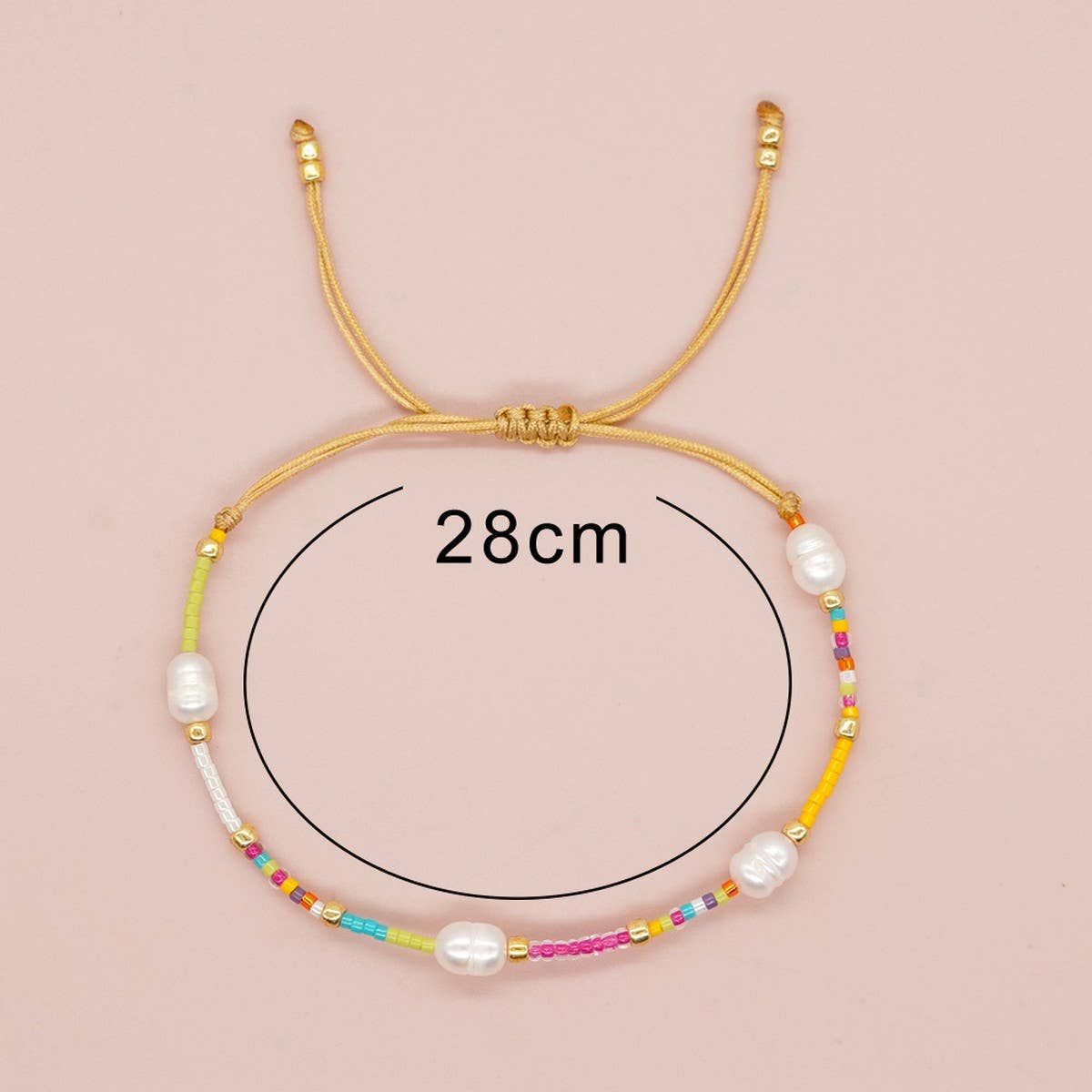 PEARL BRACELET COLORFUL RICE BEAD BRACELET_CWMM3809