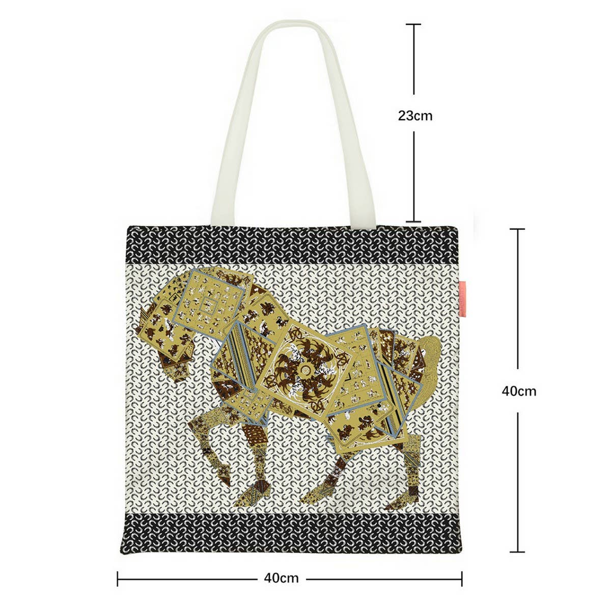 Student Canvas Tote Bag, Spacious Design_CWAB5138