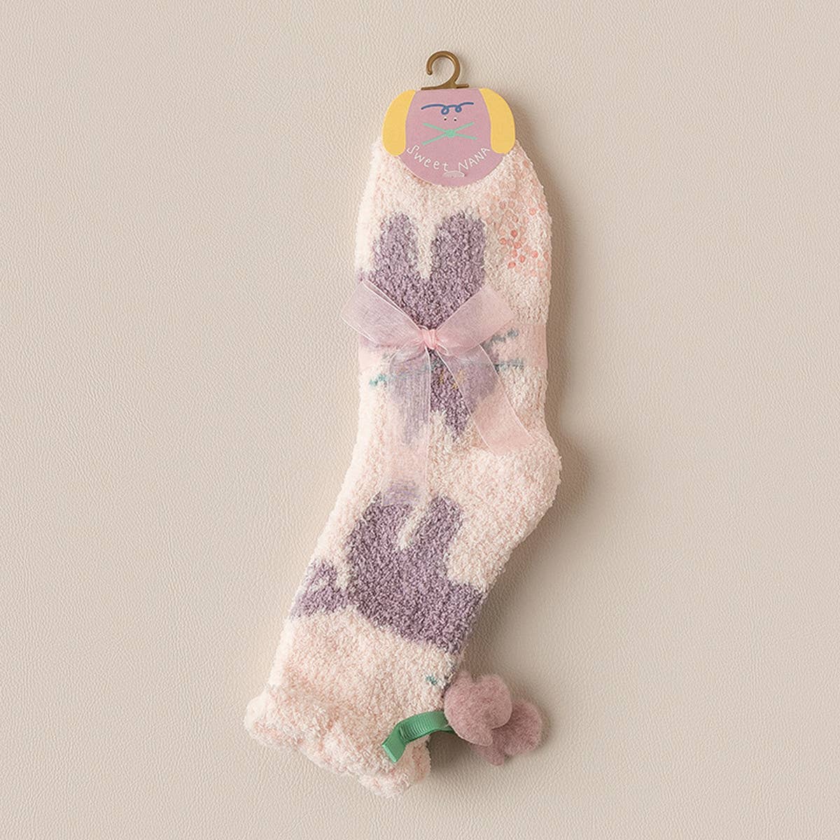 CUTE CARTOON SMILING FACE SOCKS