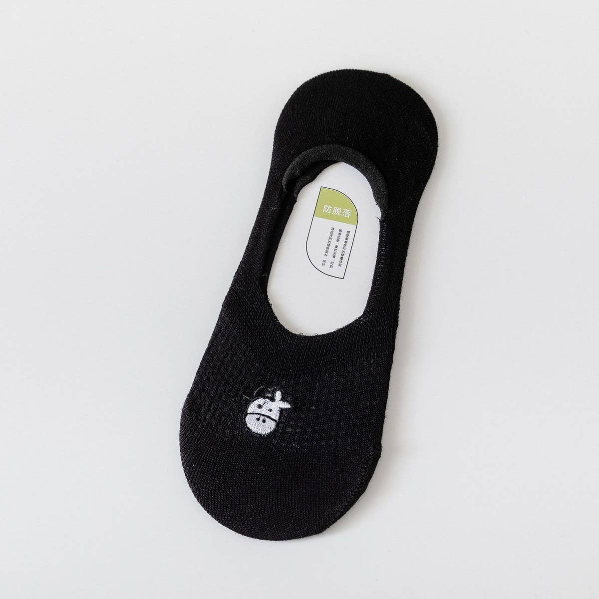 MESH CARTOON EMBROIDERED INVISIBLE SOCKS