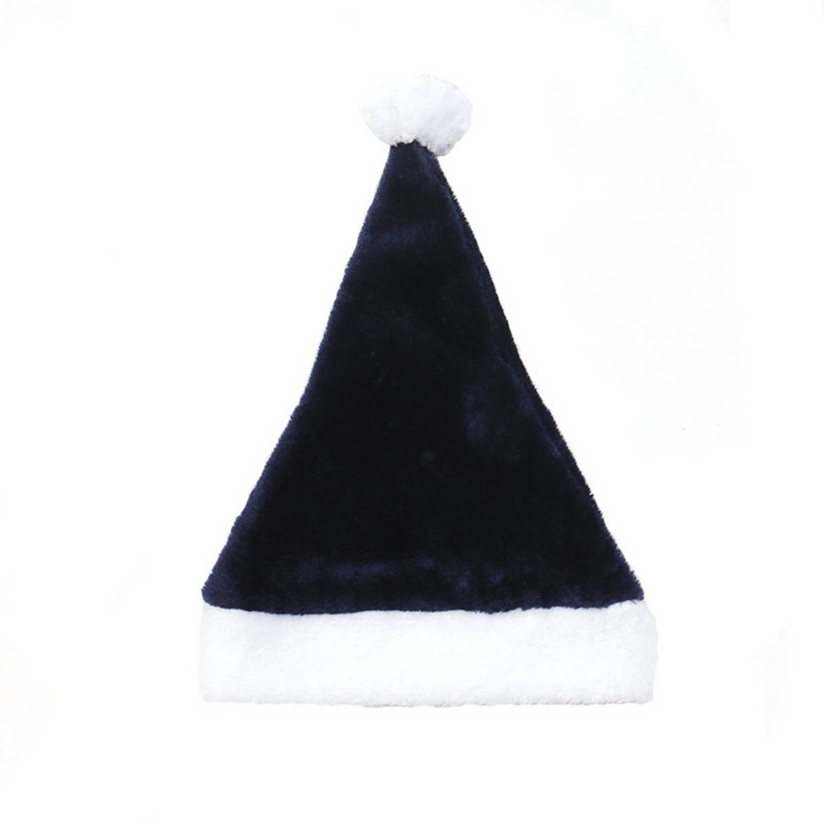 Luxury Plush Santa Hat for Christmas Party_CWAJE05372