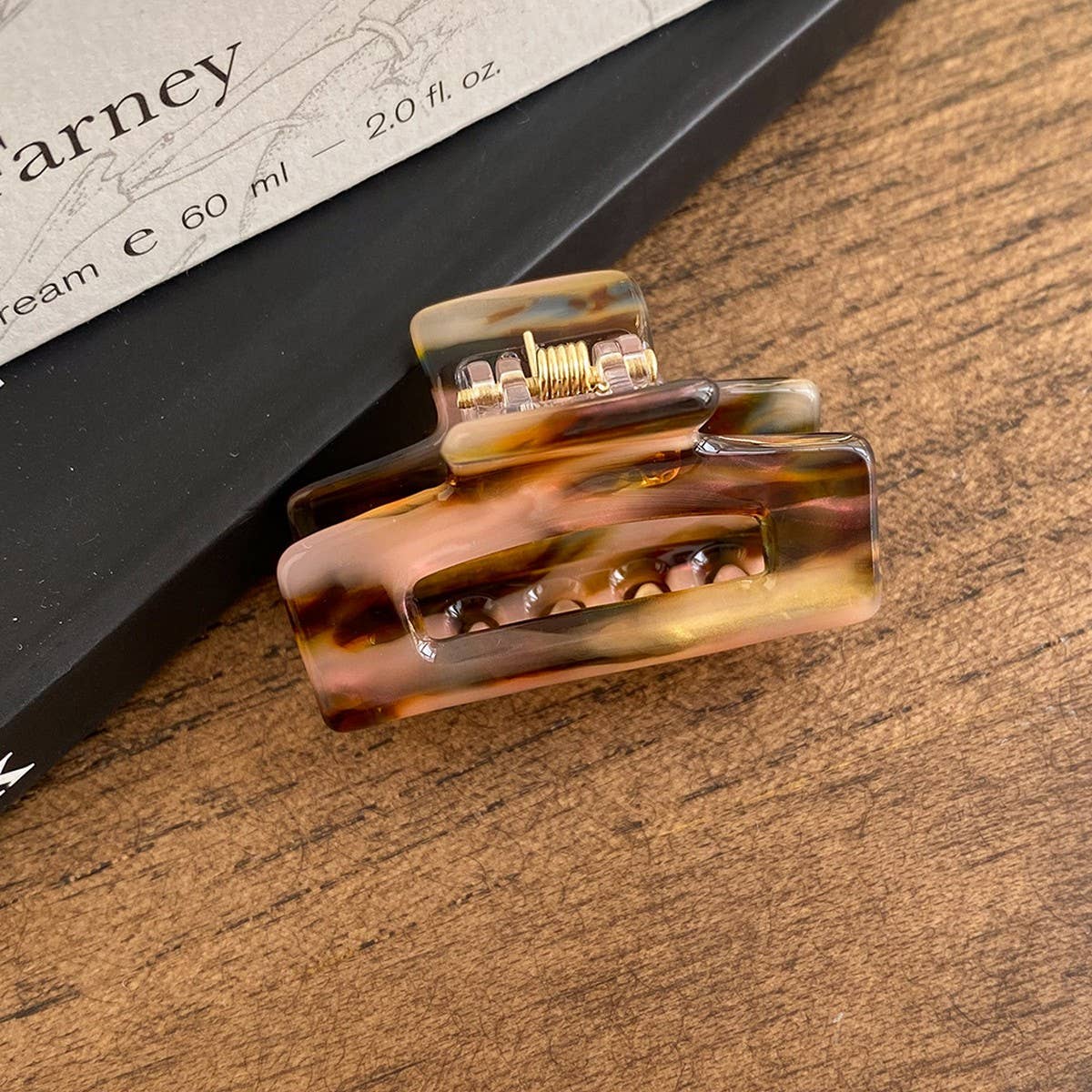 Rectangular Vintage INS Style Medium Hair Clip_CWAHA5749