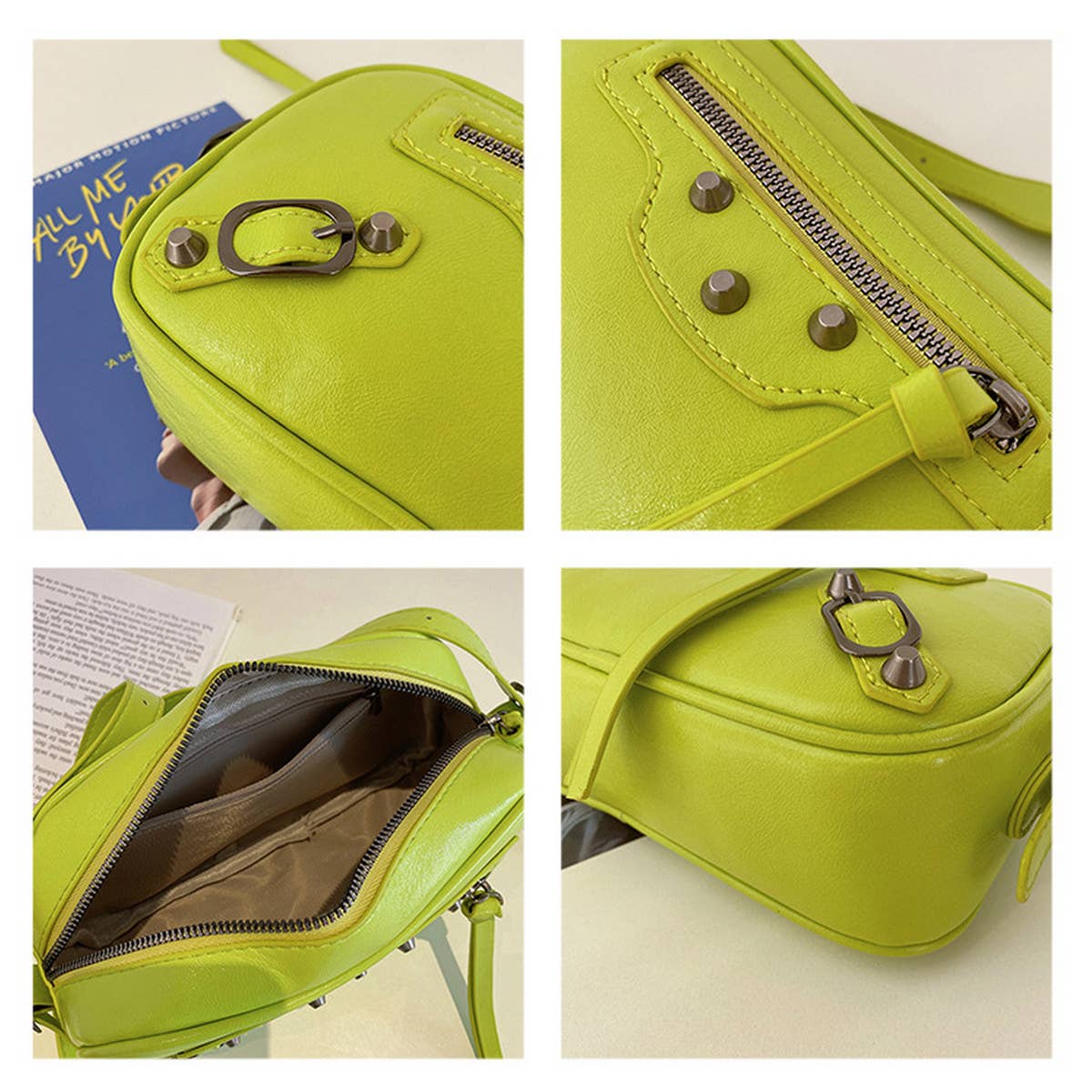 RETRO RIVET SMALL SQUARE SHOULDER BAG_CWAB1590