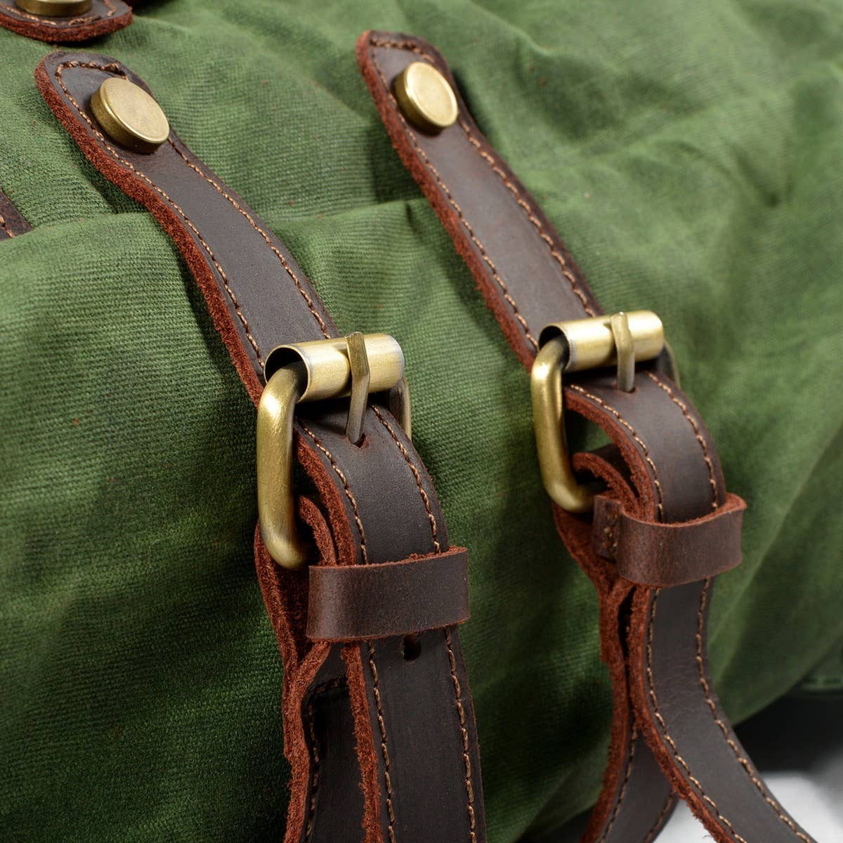 Men¡¯s Waterproof Canvas Travel Backpack_CWAB5539
