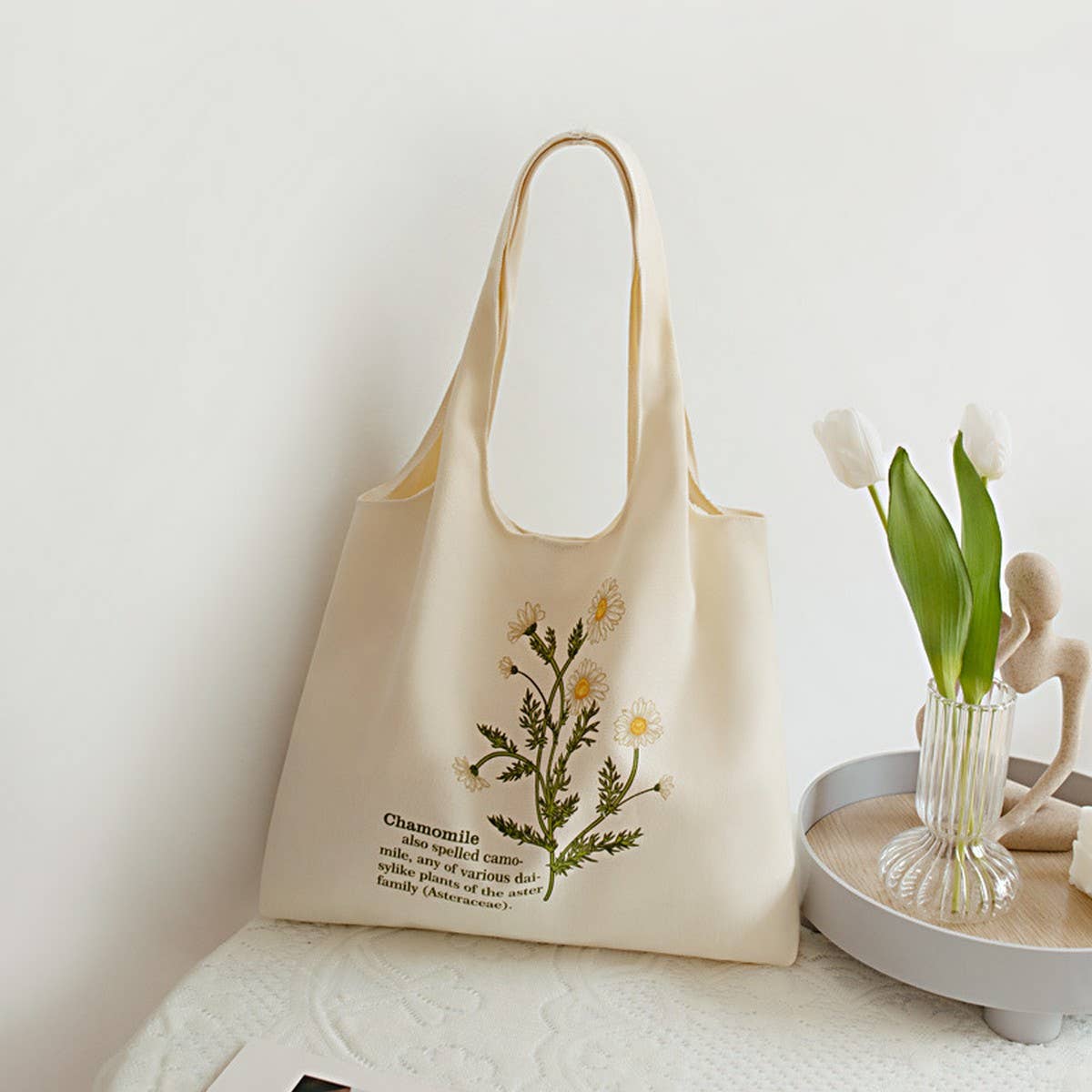 Vintage Canvas Shoulder Tote Bag for School_CWAB5622