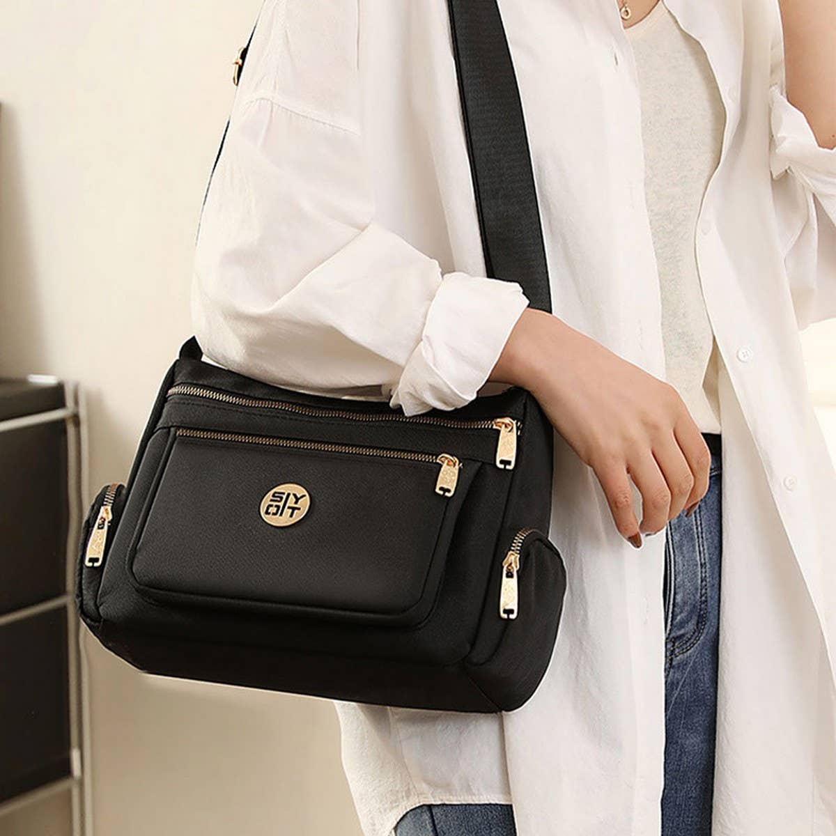 LARGE CAPACITY WOMEN'S SHOULDER MESSENGER BAG_CWAB3489