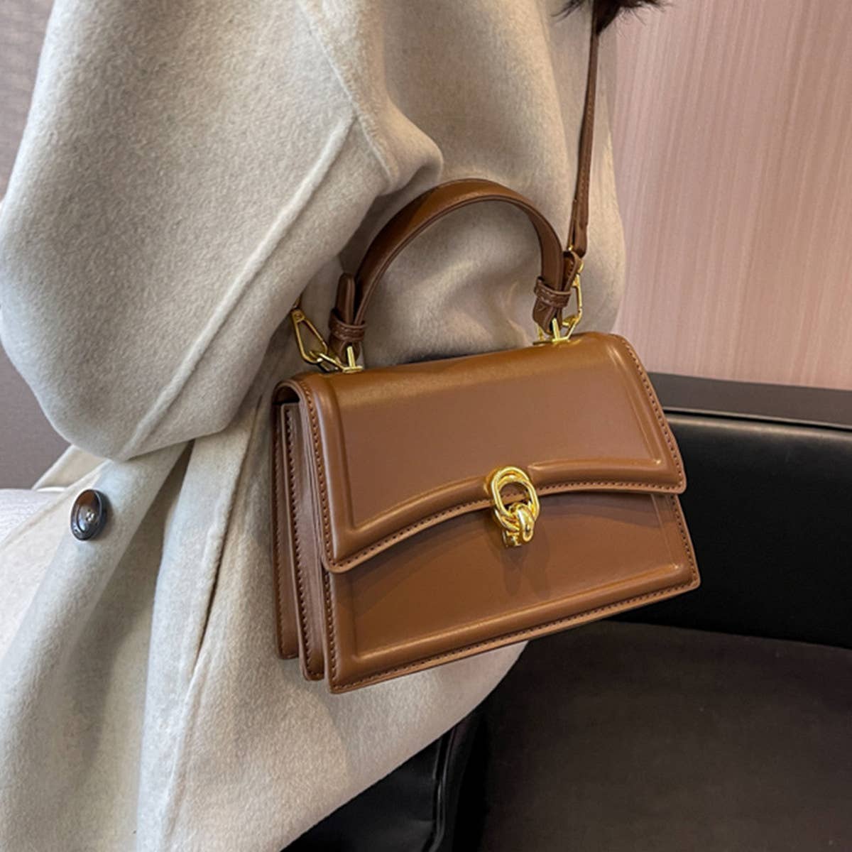 HIGH-END ARMPIT HANDBAG SHOULDER BAG_CWAB1546