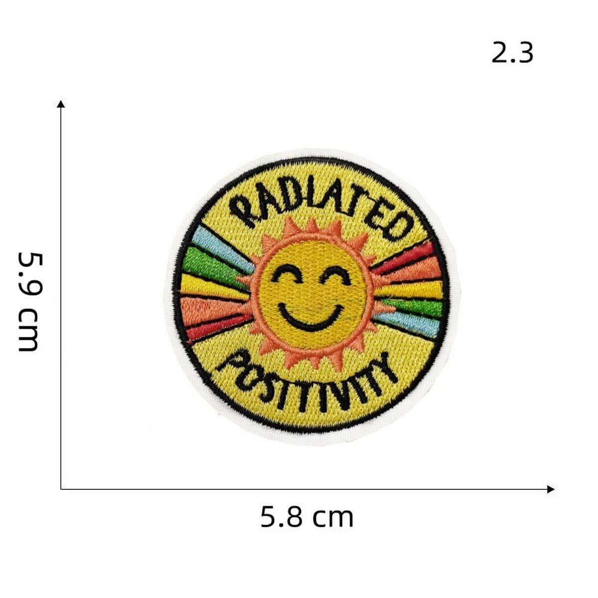 EMBROIDERED CARTOON PLANET EMBROIDERY PATCH