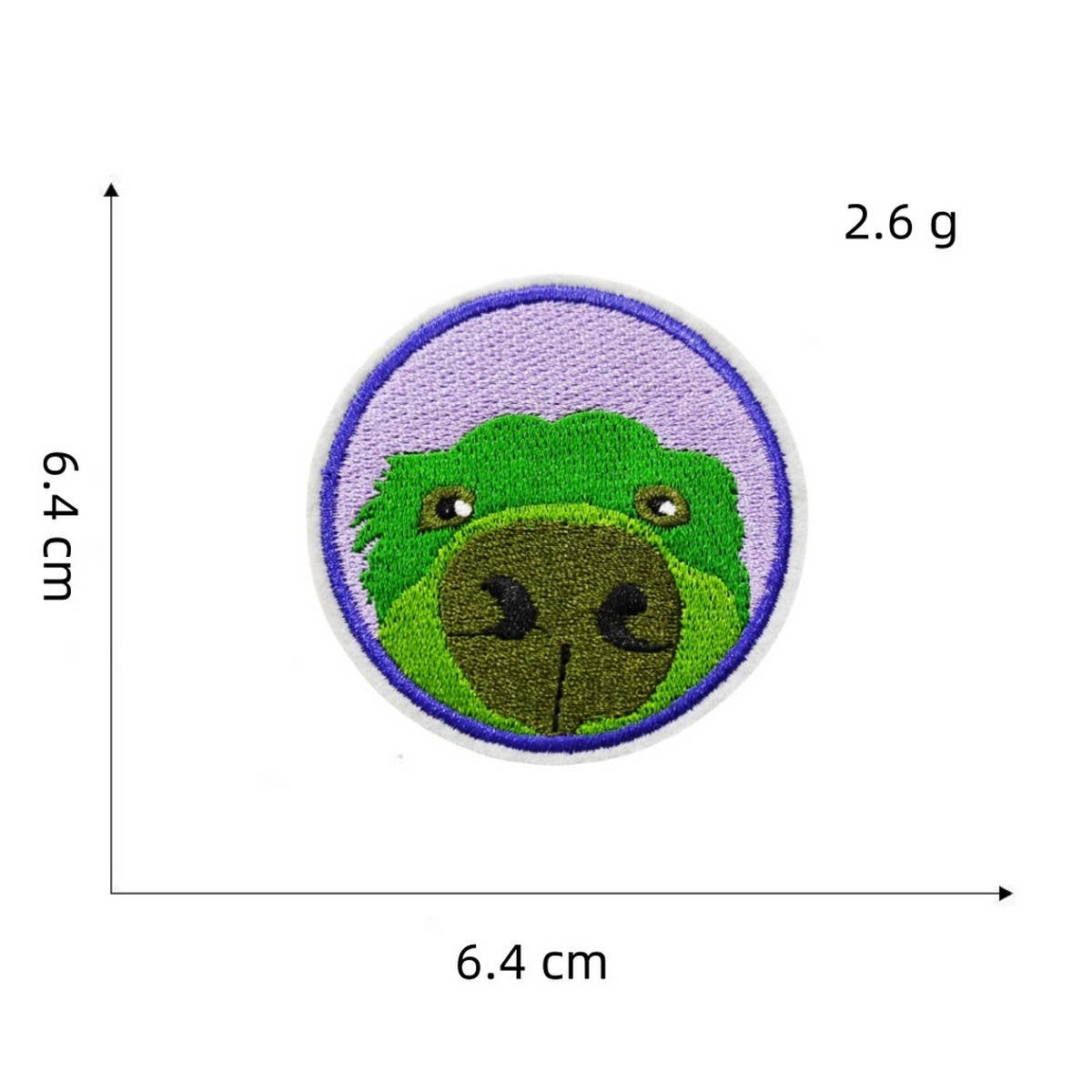 NEW PURPLE SERIES EMBROIDERED CLOTH PATCHES