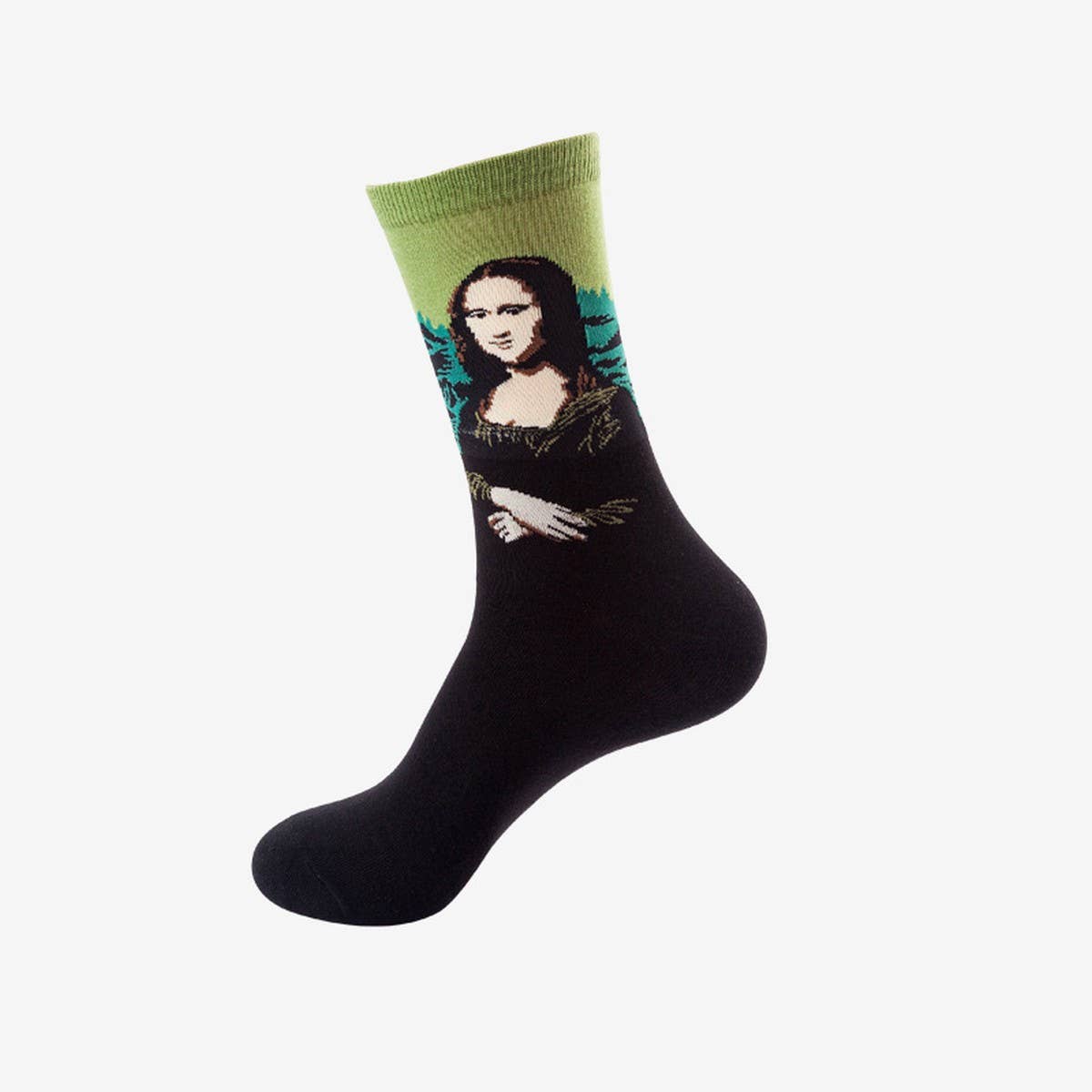 AUTUMN AND WINTER OIL PAINTING SOCKS_CWMS1003