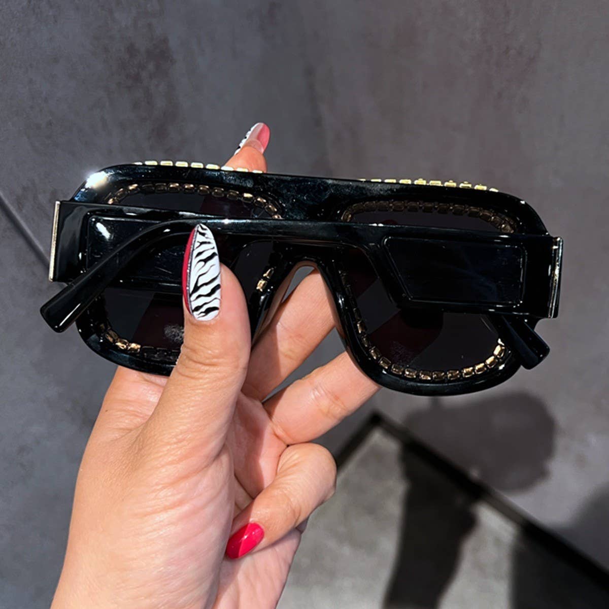 PERSONALIZED LARGE FRAME FASHION SUNGLASSES_CWASG0821
