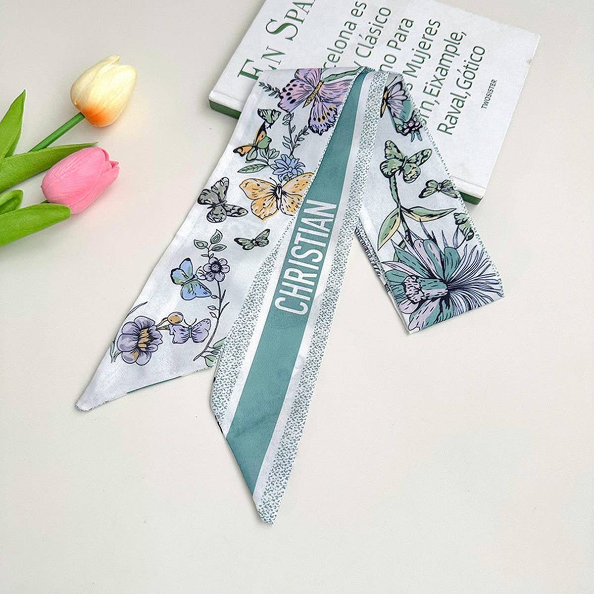 NEW HIGH-END FLORAL BUTTERFLY FASHION HEADBAND