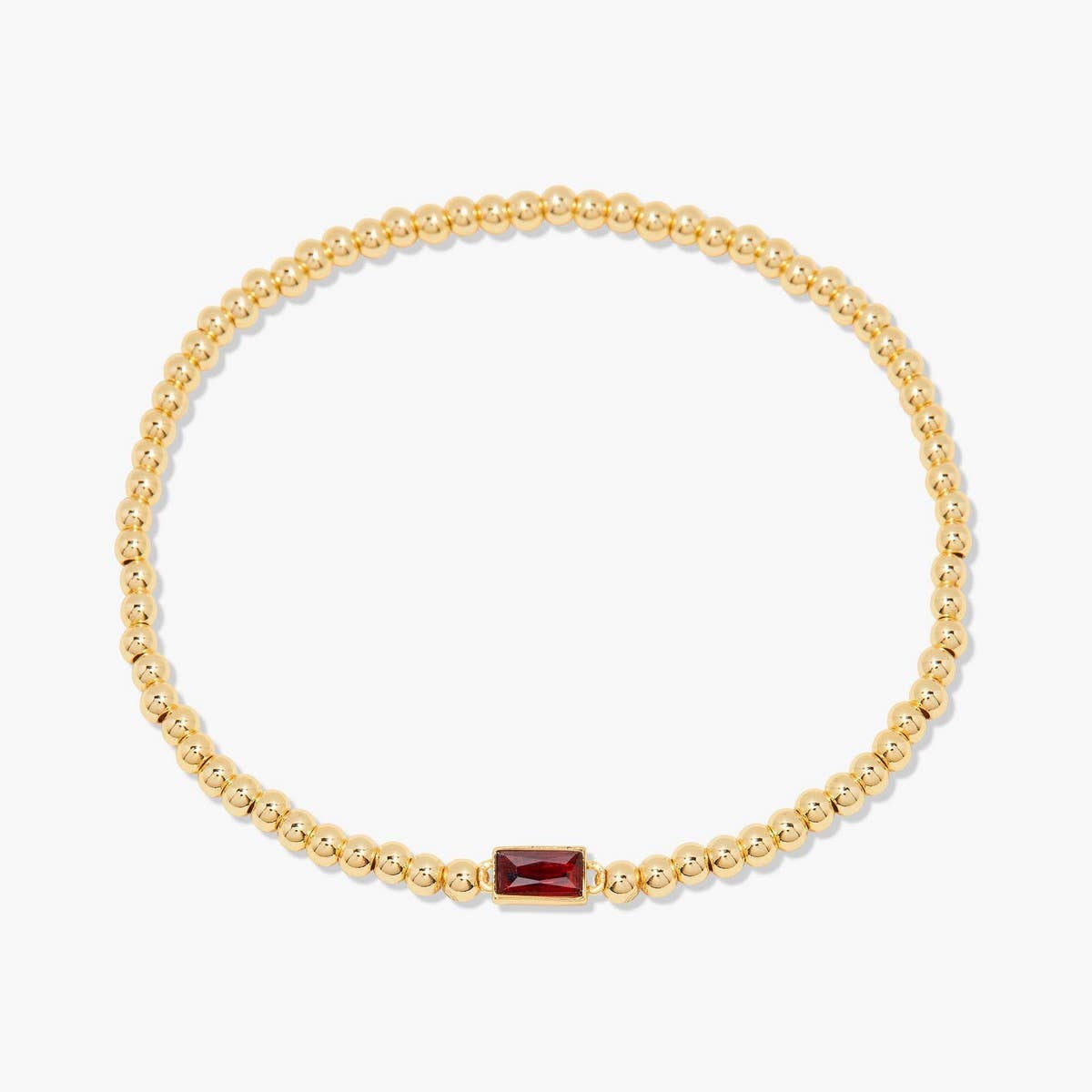 Simple December birthstone bracelet for women_CWMM5546