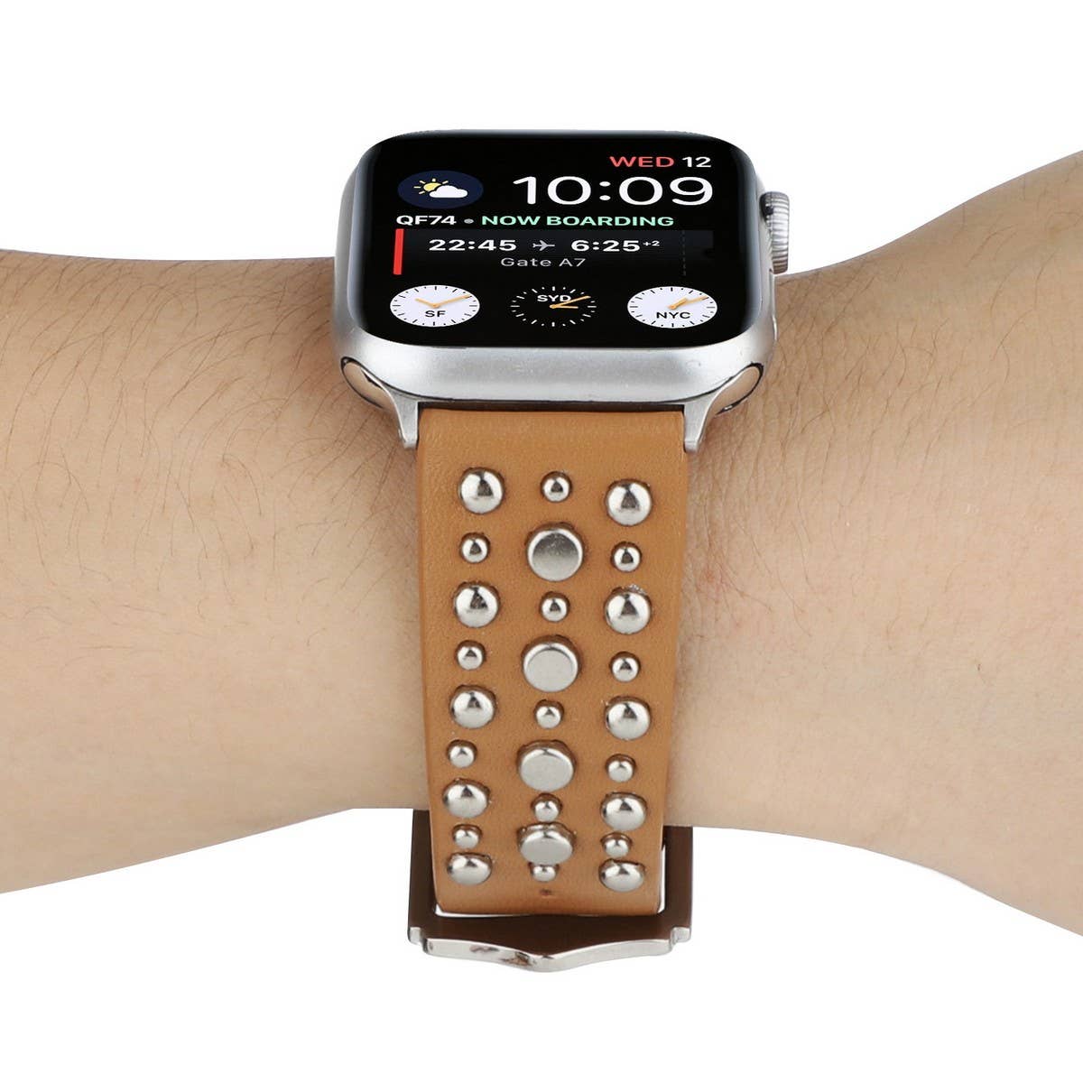 APPLE WATCH 7-1 VOLCANIC STONE STRAP_CWASC1545