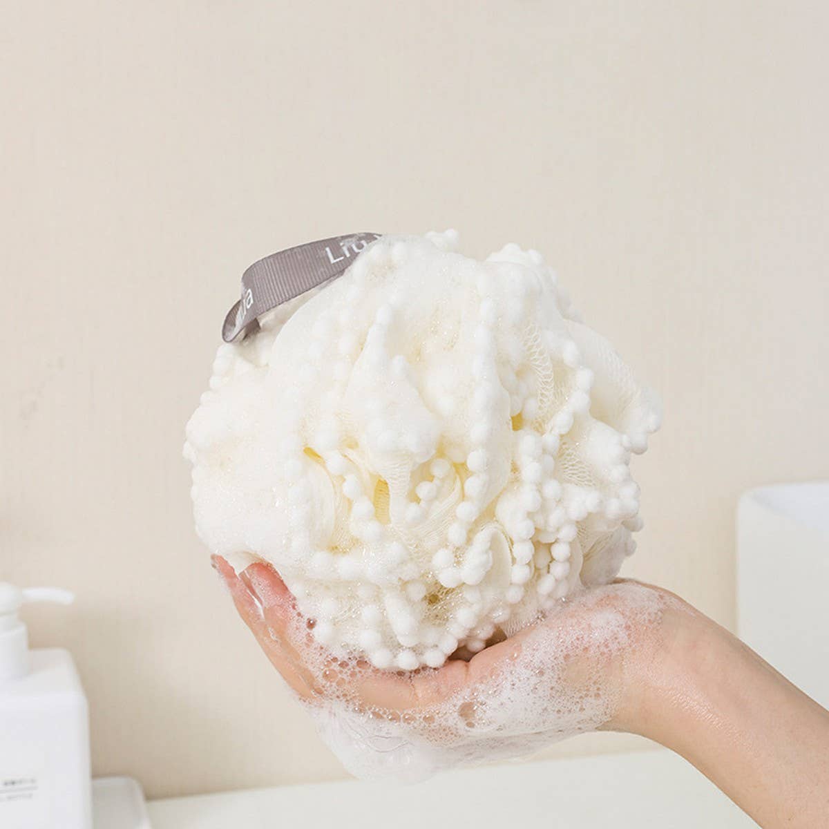 LARGE BATH POUF SUPER SOFT BATH POUF