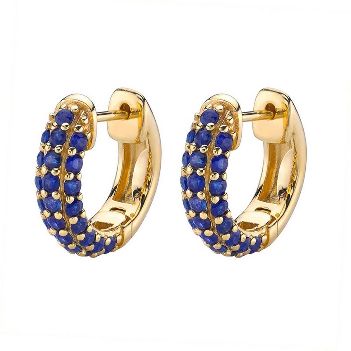 GEOMETRIC CIRCLE PERSONALITY NICHE EARRINGS