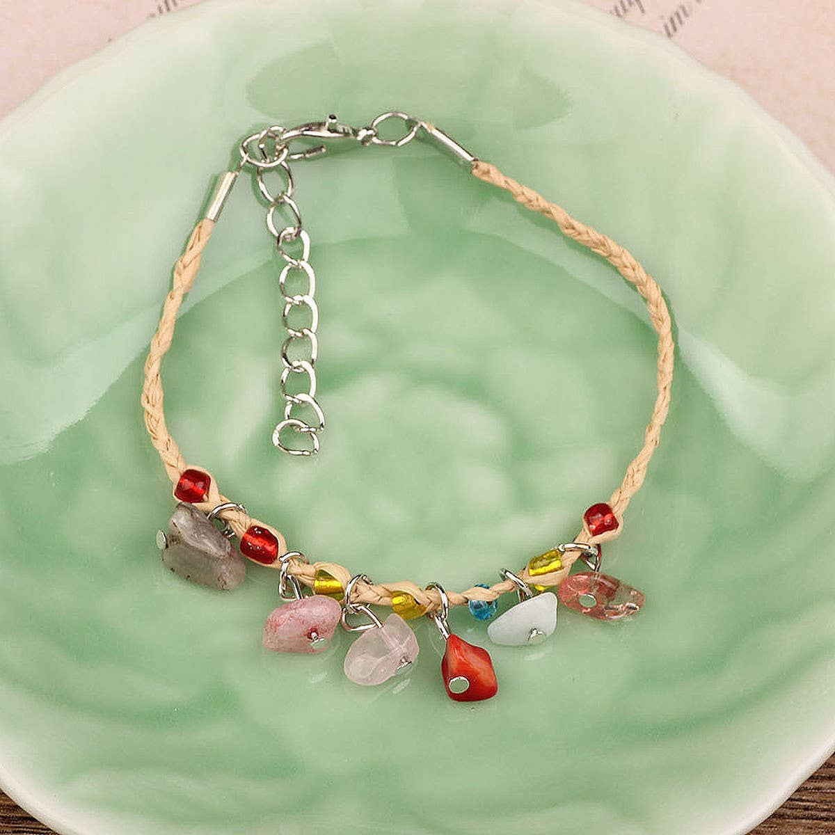 NEW FASHION RETRO BOHEMIAN BRAIDED BRACELET
