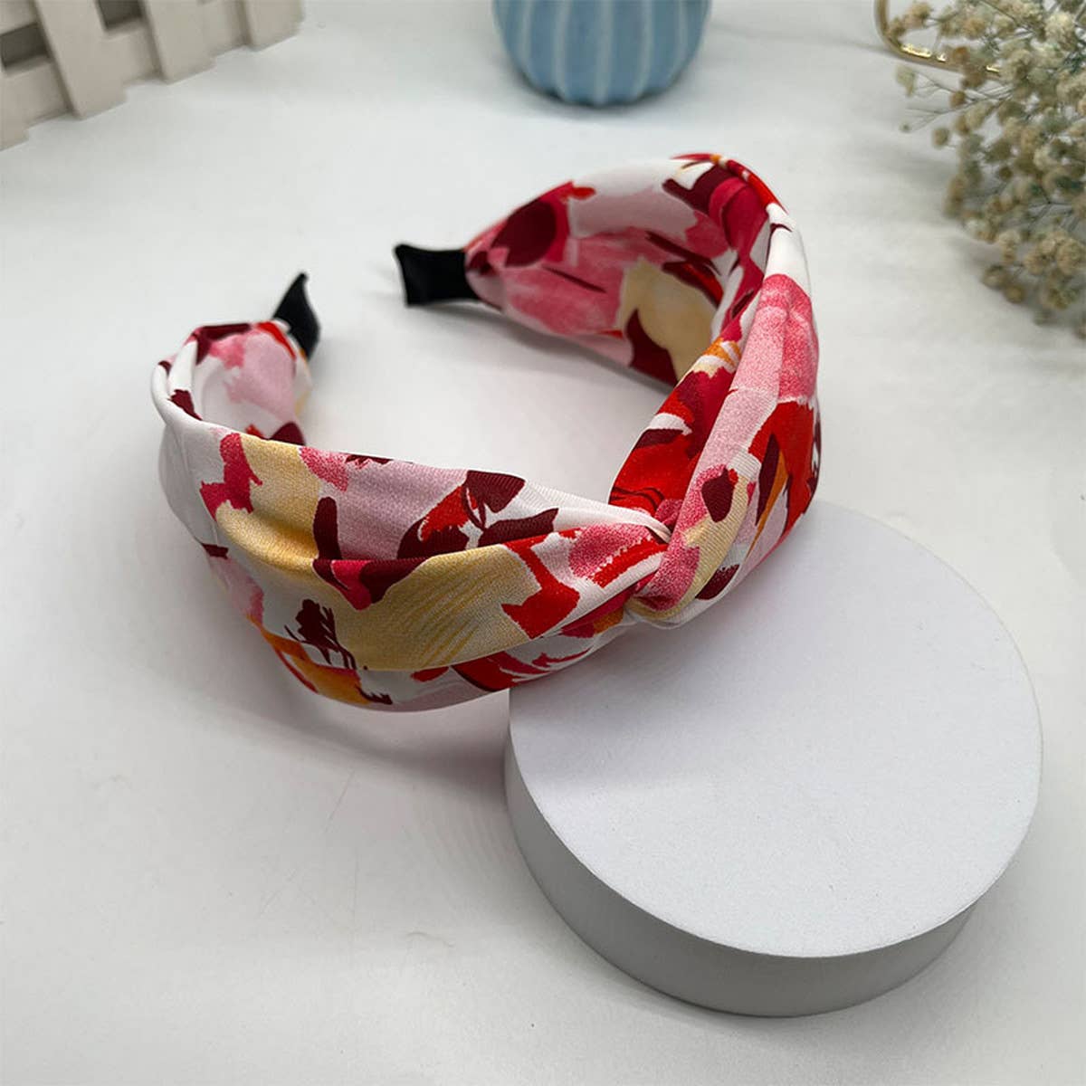 FASHIONABLE TIE-DYE MIXED COLOR HEADBAND