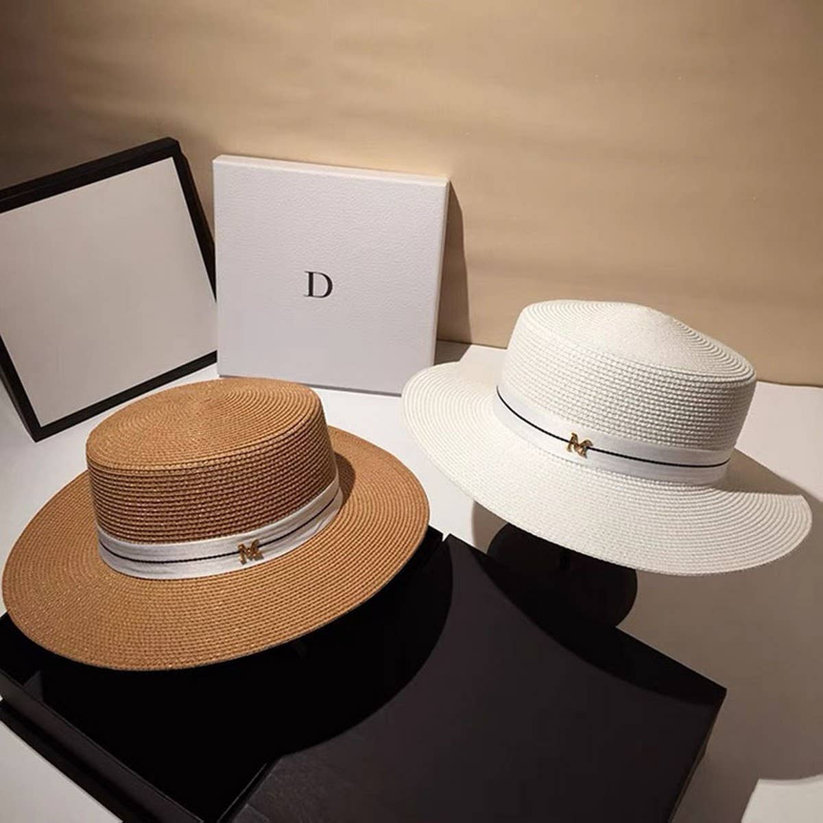 Summer retro fashion sun hat for women_CWAH3440