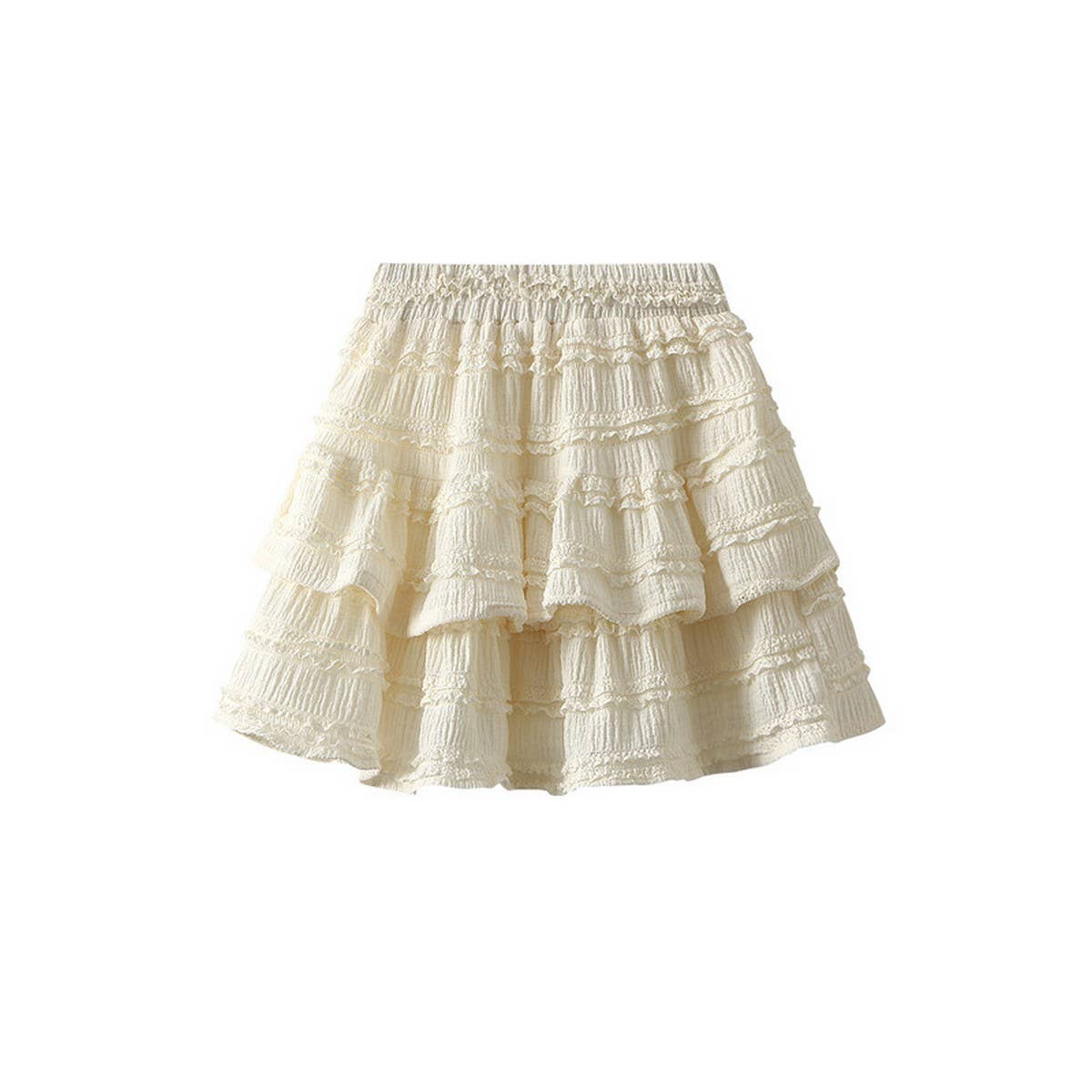 Ballet-Inspired Black A-Line Cake Skirt_CWBMS0343