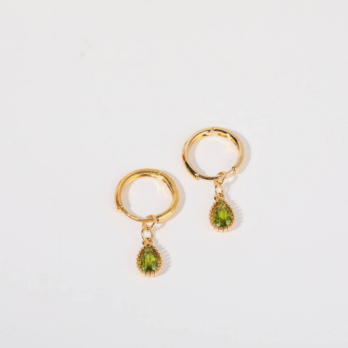 Colorful Birthstone Earrings Teardrop Earrings